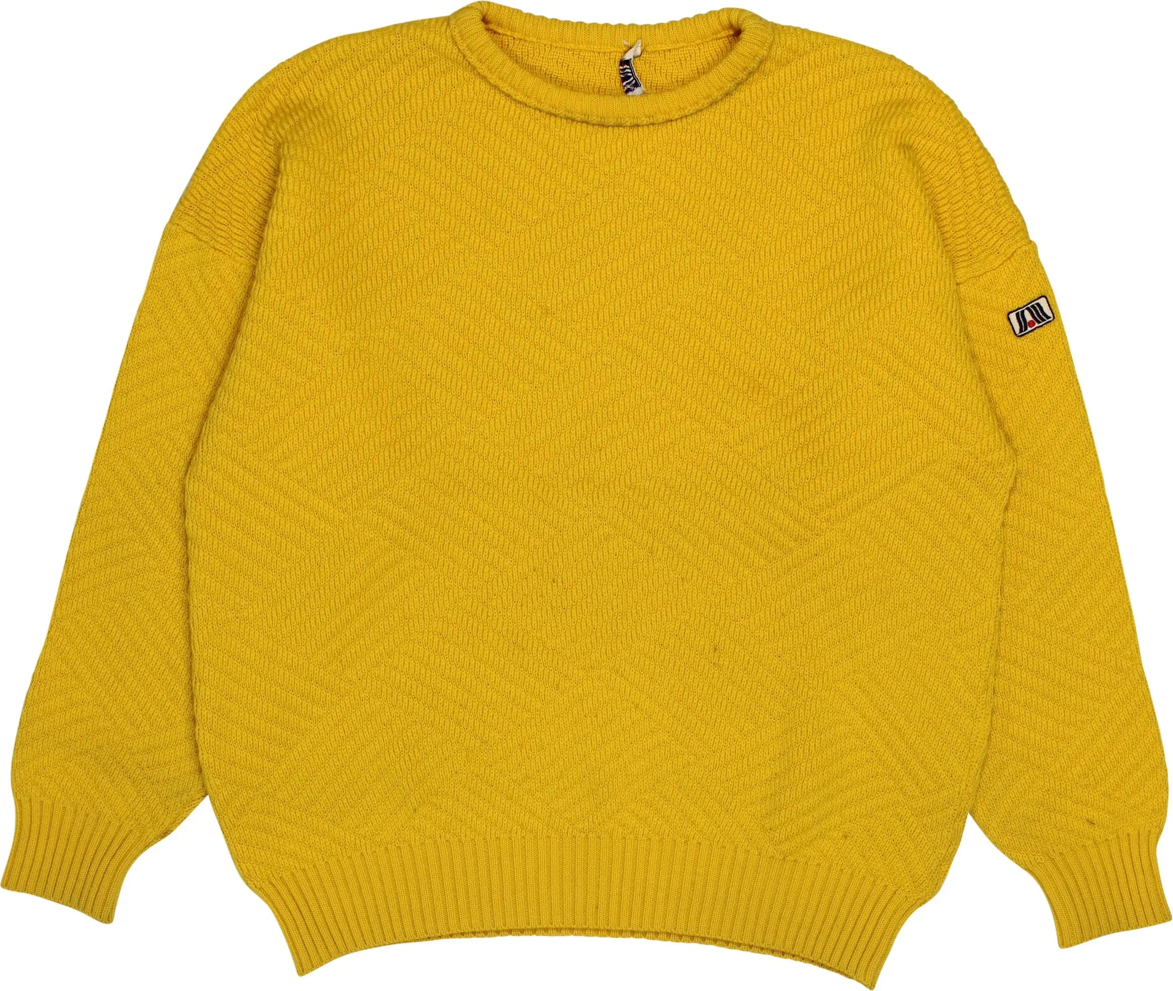 Isam - Wool Yellow Jumper- ThriftTale.com - Vintage and second handclothing