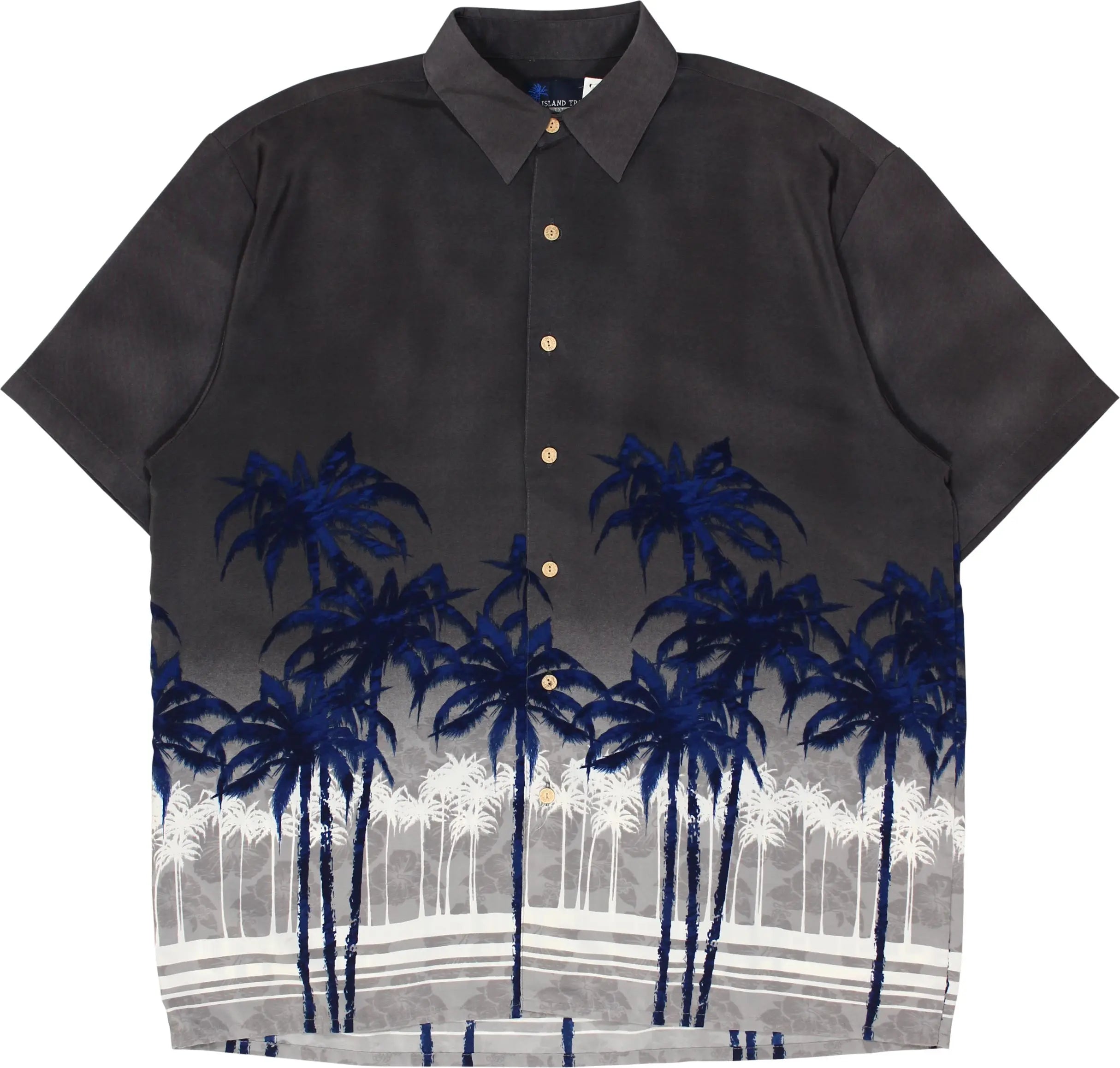 Island Tropics - Hawaiian Shirt- ThriftTale.com - Vintage and second handclothing