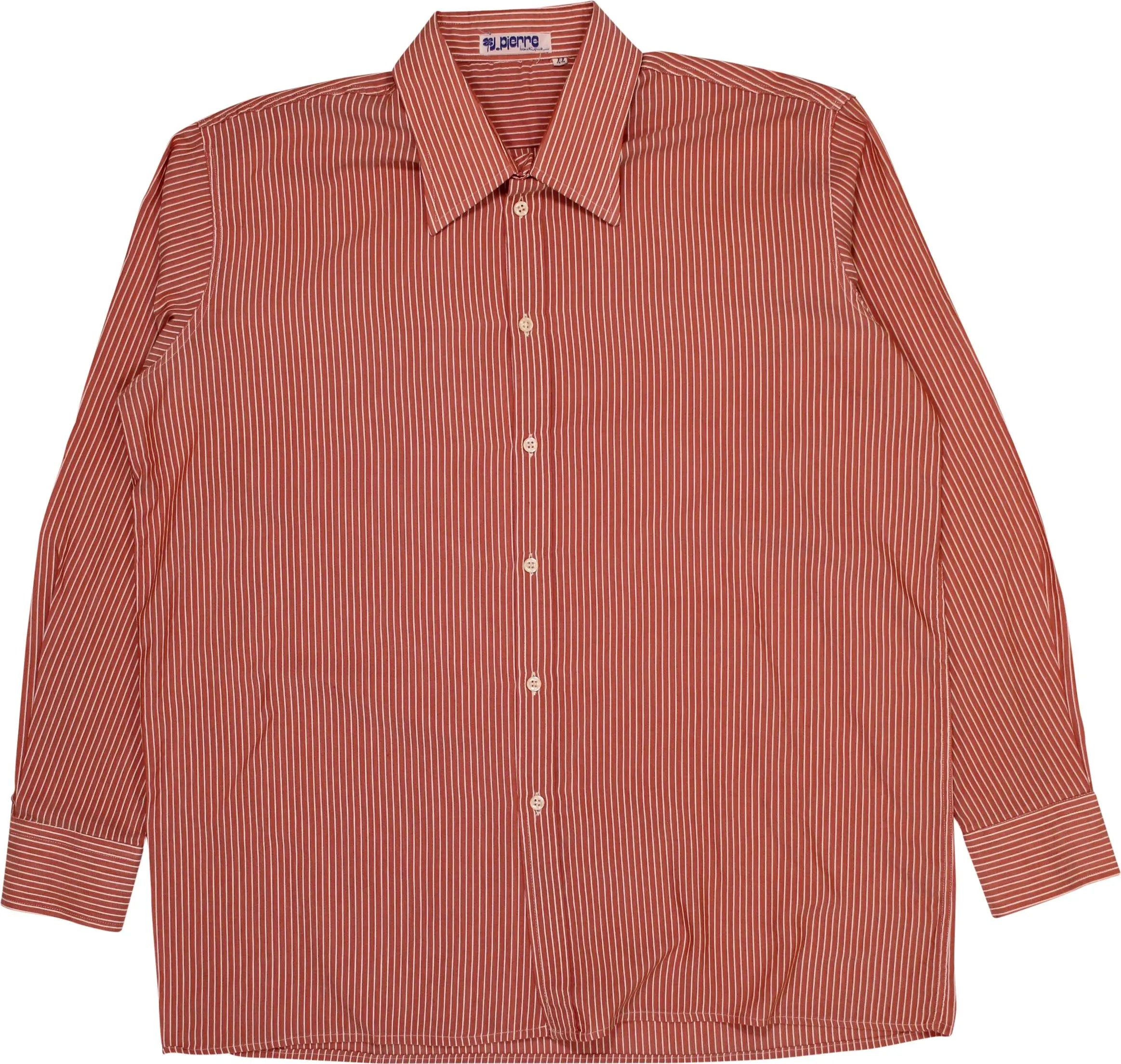 J. Pierre - Vintage Striped Shirt- ThriftTale.com - Vintage and second handclothing
