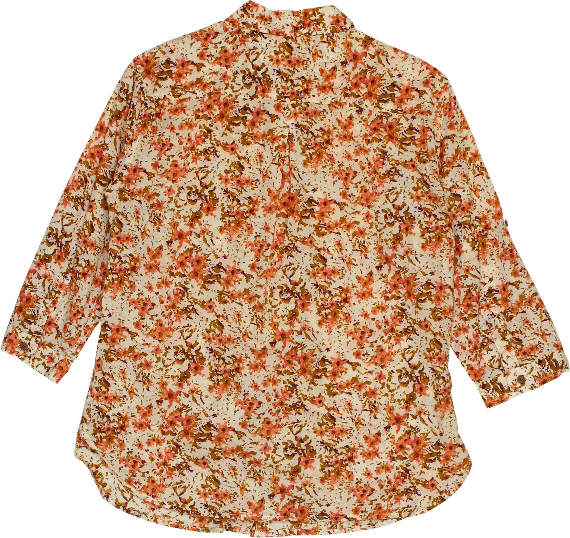 JM Collection - Floral Blouse- ThriftTale.com - Vintage and second handclothing