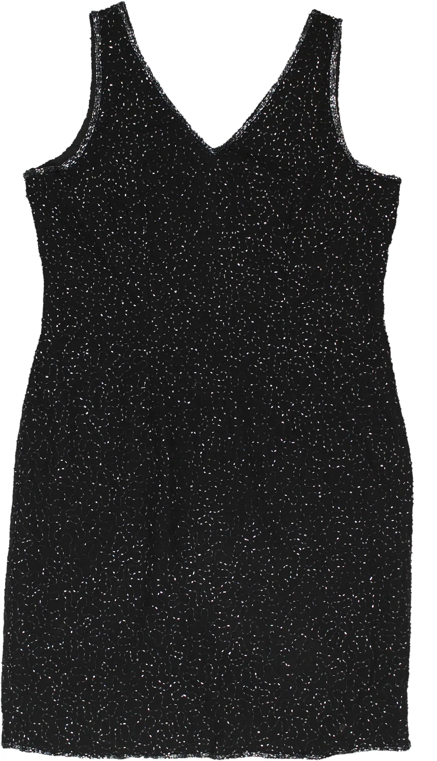 JMD - 90s Glitter Dress- ThriftTale.com - Vintage and second handclothing