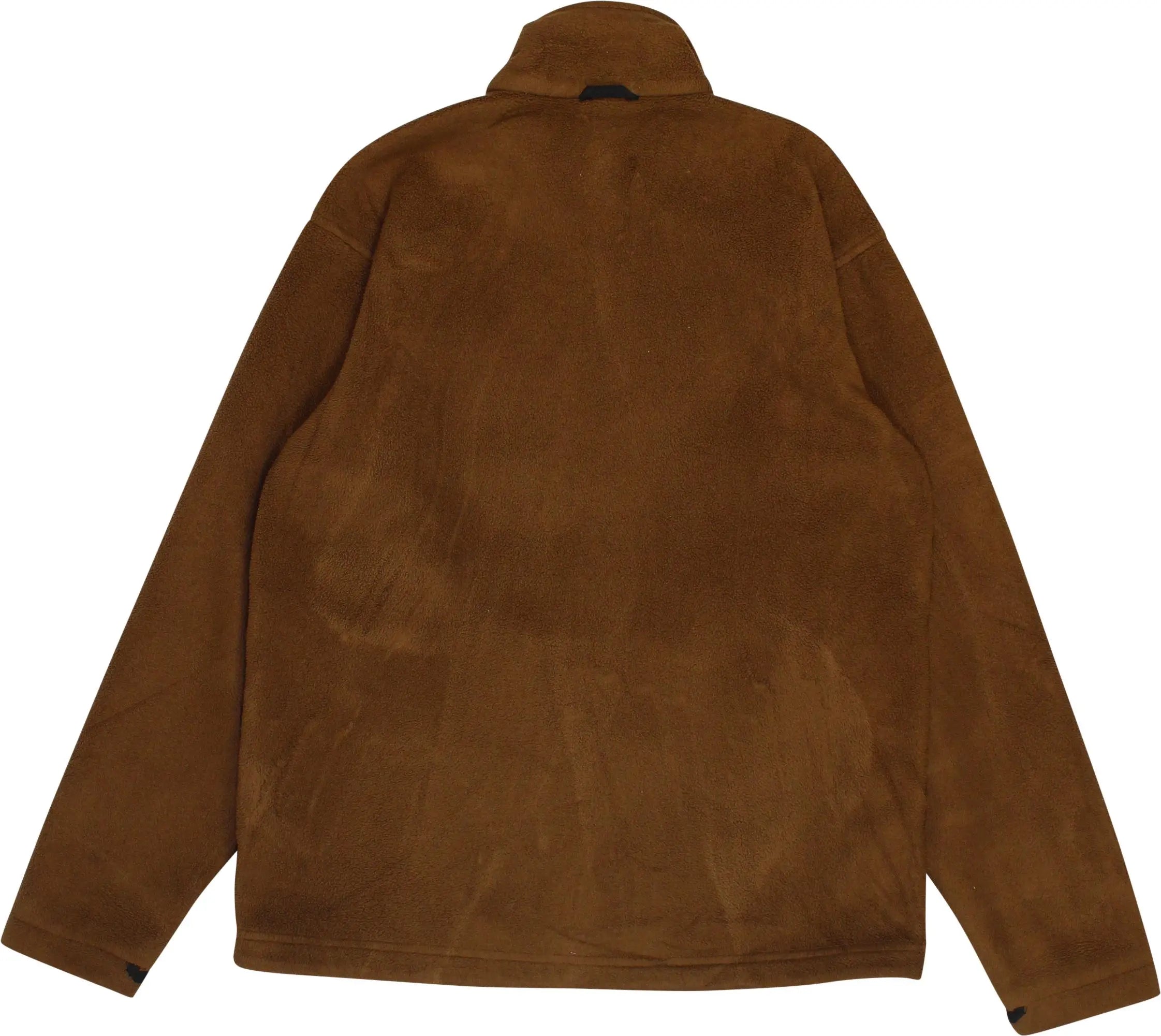 Jack Wolfskin - Brown Fleece Jacket- ThriftTale.com - Vintage and second handclothing
