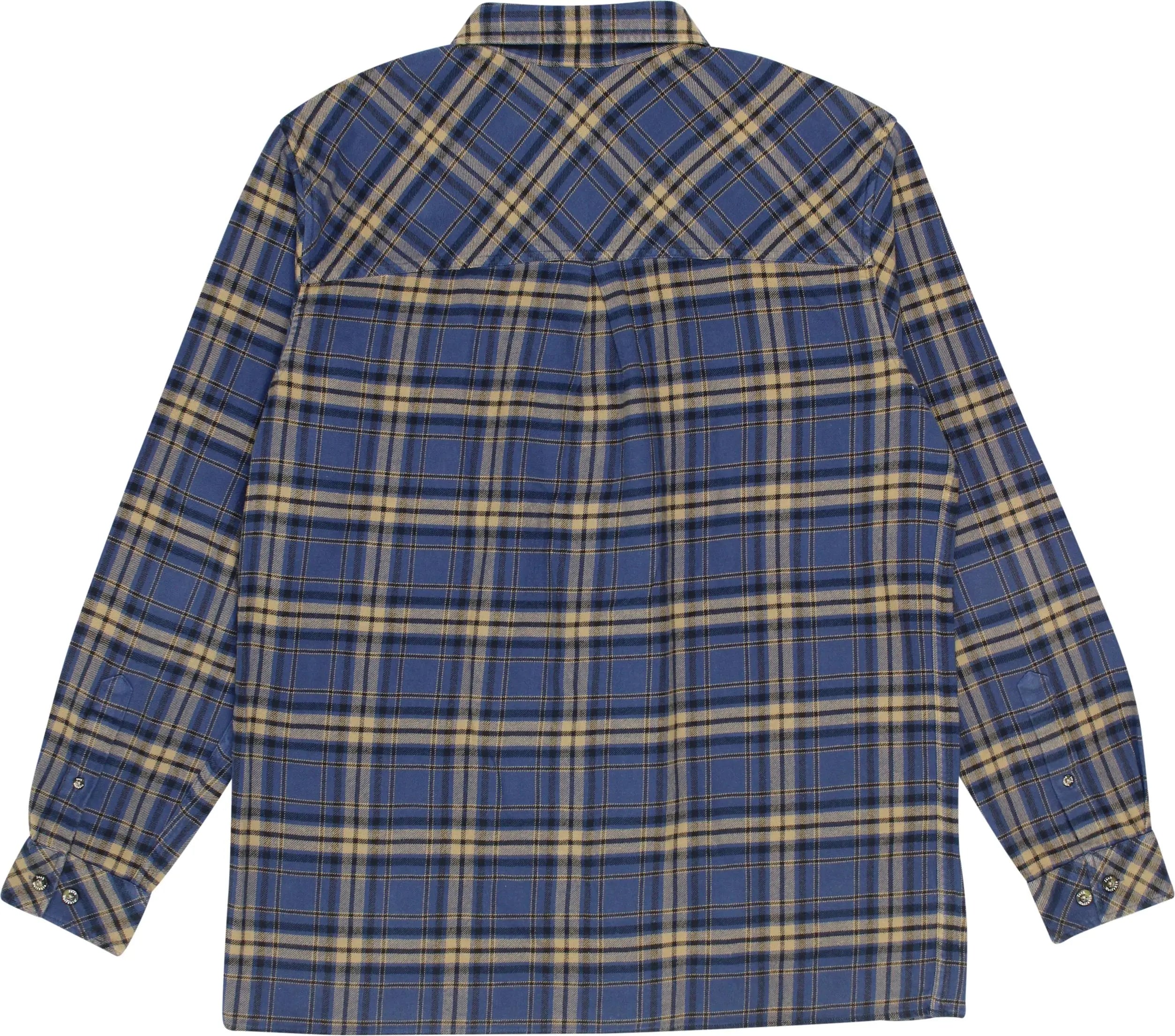 Jack Wolfskin - Checkered Flannel Shirt by Jack Wolfskin- ThriftTale.com - Vintage and second handclothing