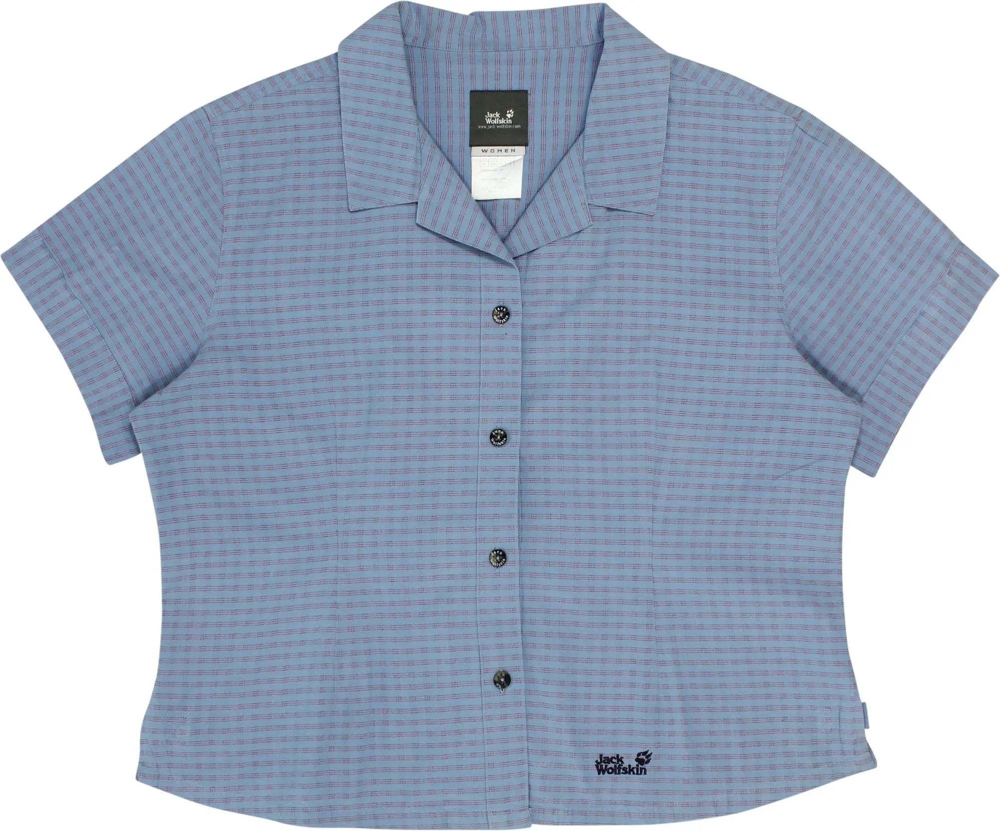 Jack Wolfskin - Short Sleeve Shirt by Jack Wolfskin- ThriftTale.com - Vintage and second handclothing