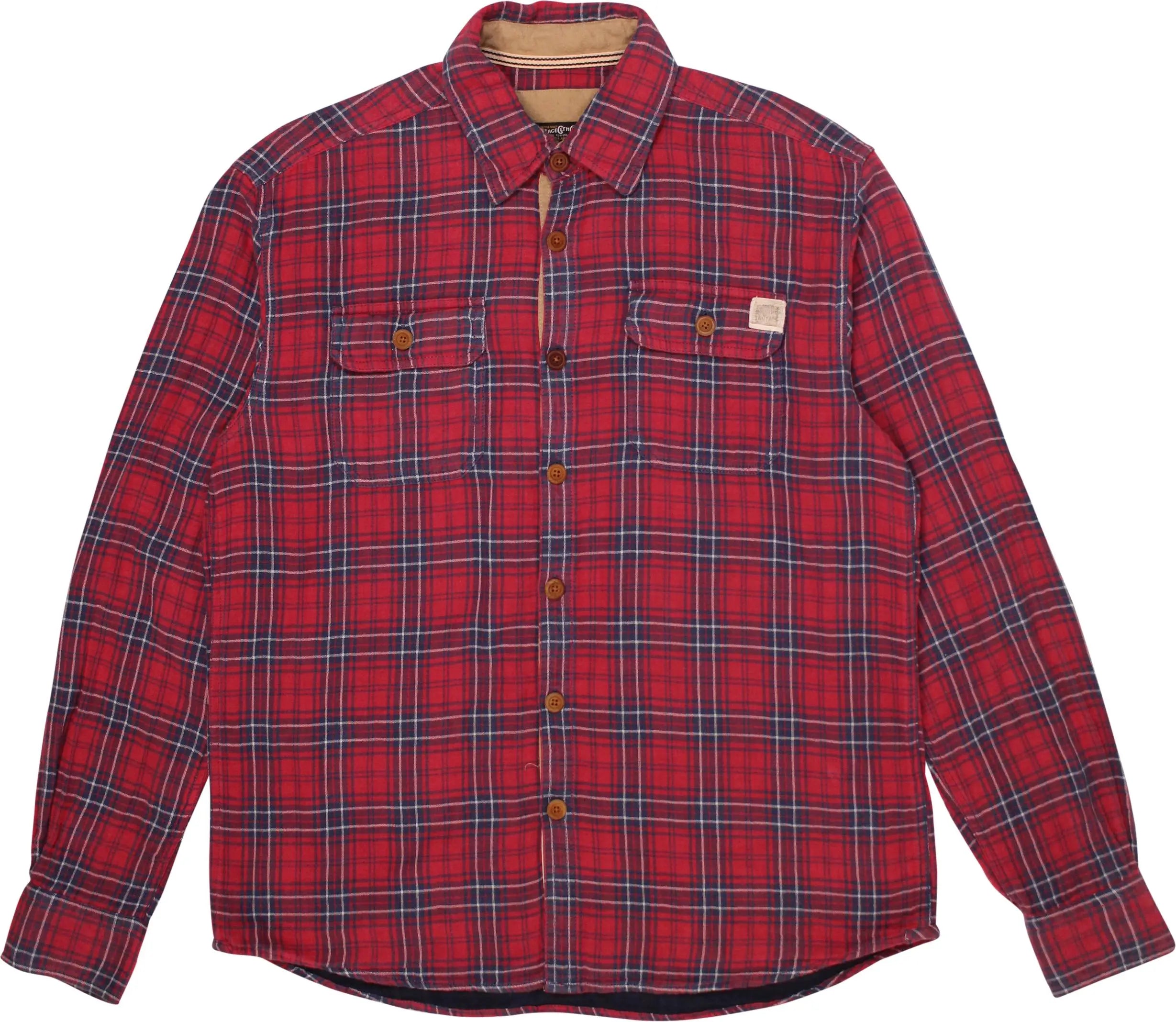 Jack & Jones - Checkered Flannel Shirt- ThriftTale.com - Vintage and second handclothing