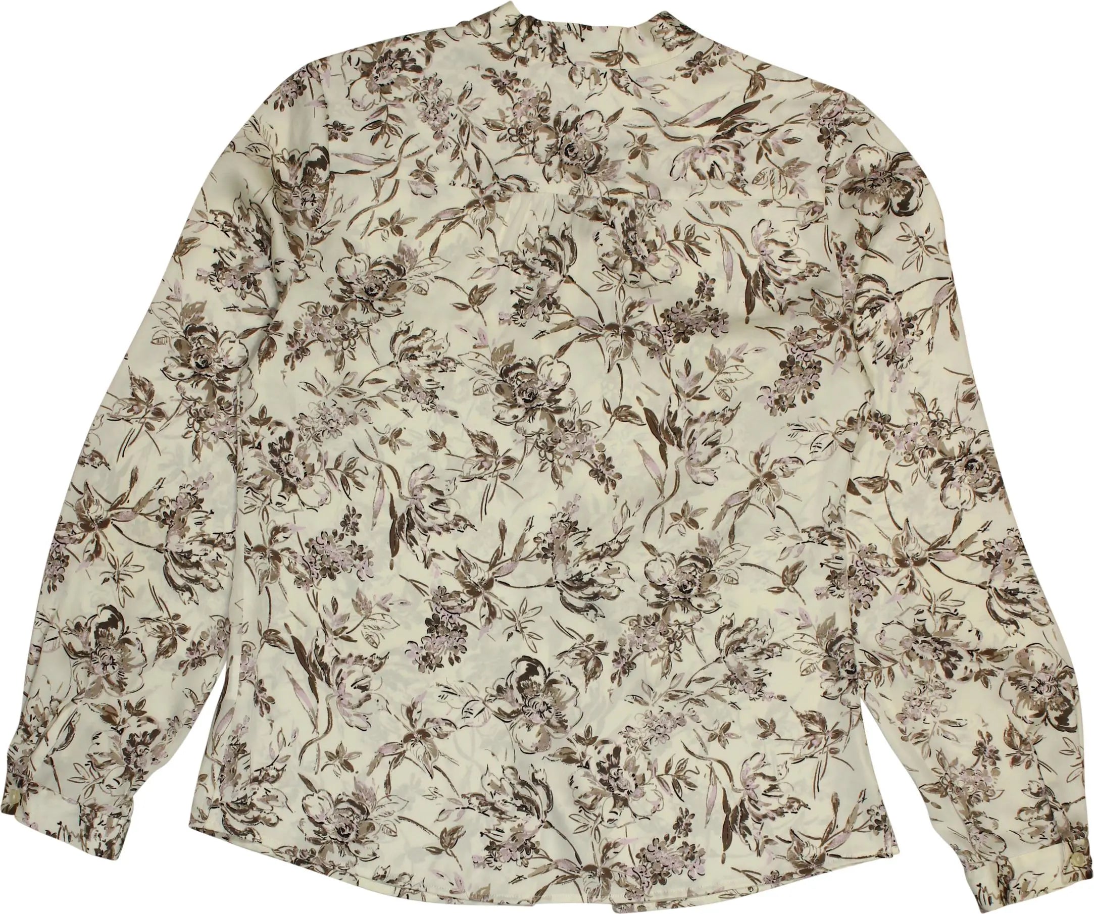 Jaclyn Smith - 90s Floral Blouse- ThriftTale.com - Vintage and second handclothing