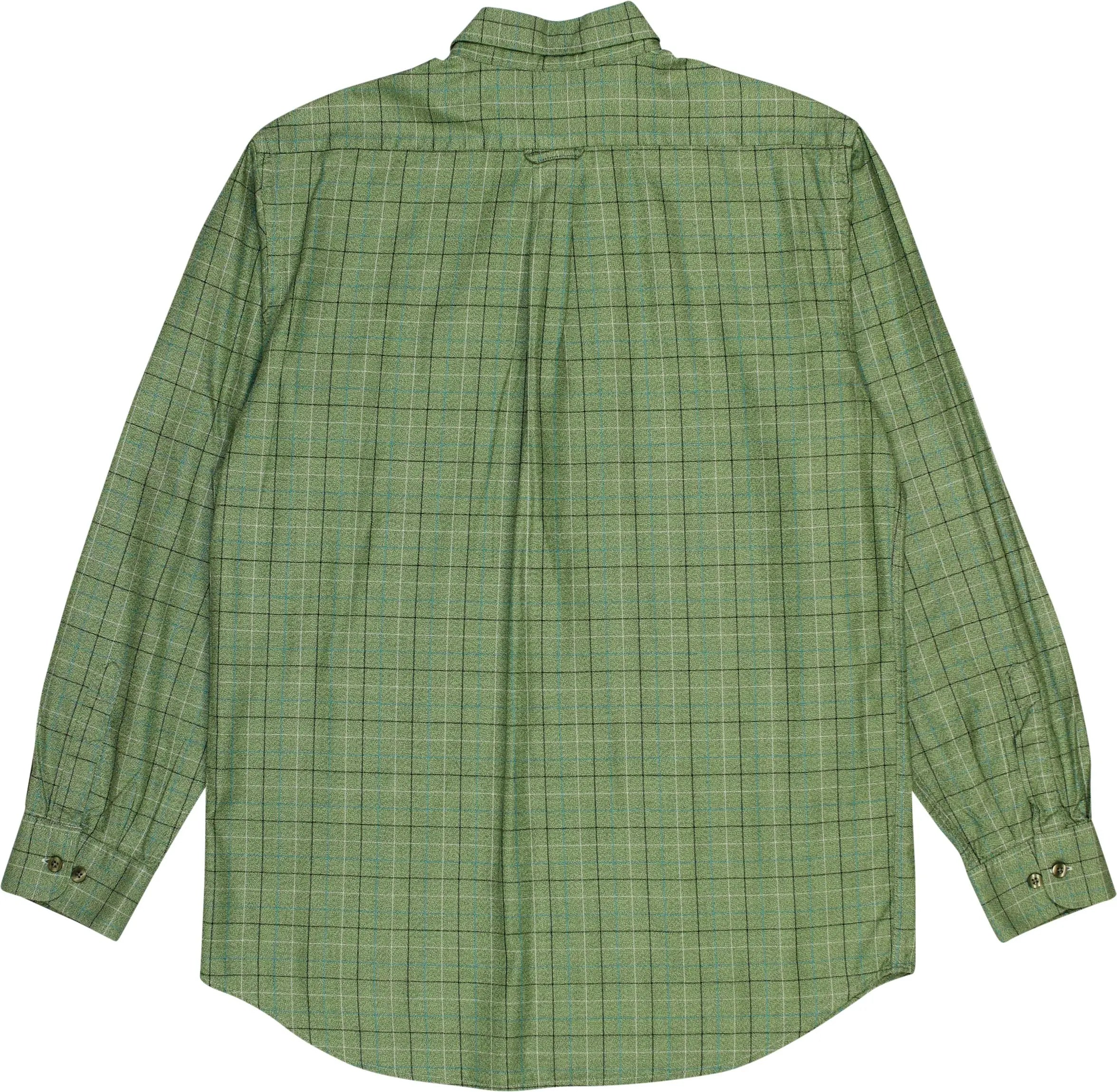 Jacques Heim - Green Checked Shirt by Jacques Heim- ThriftTale.com - Vintage and second handclothing