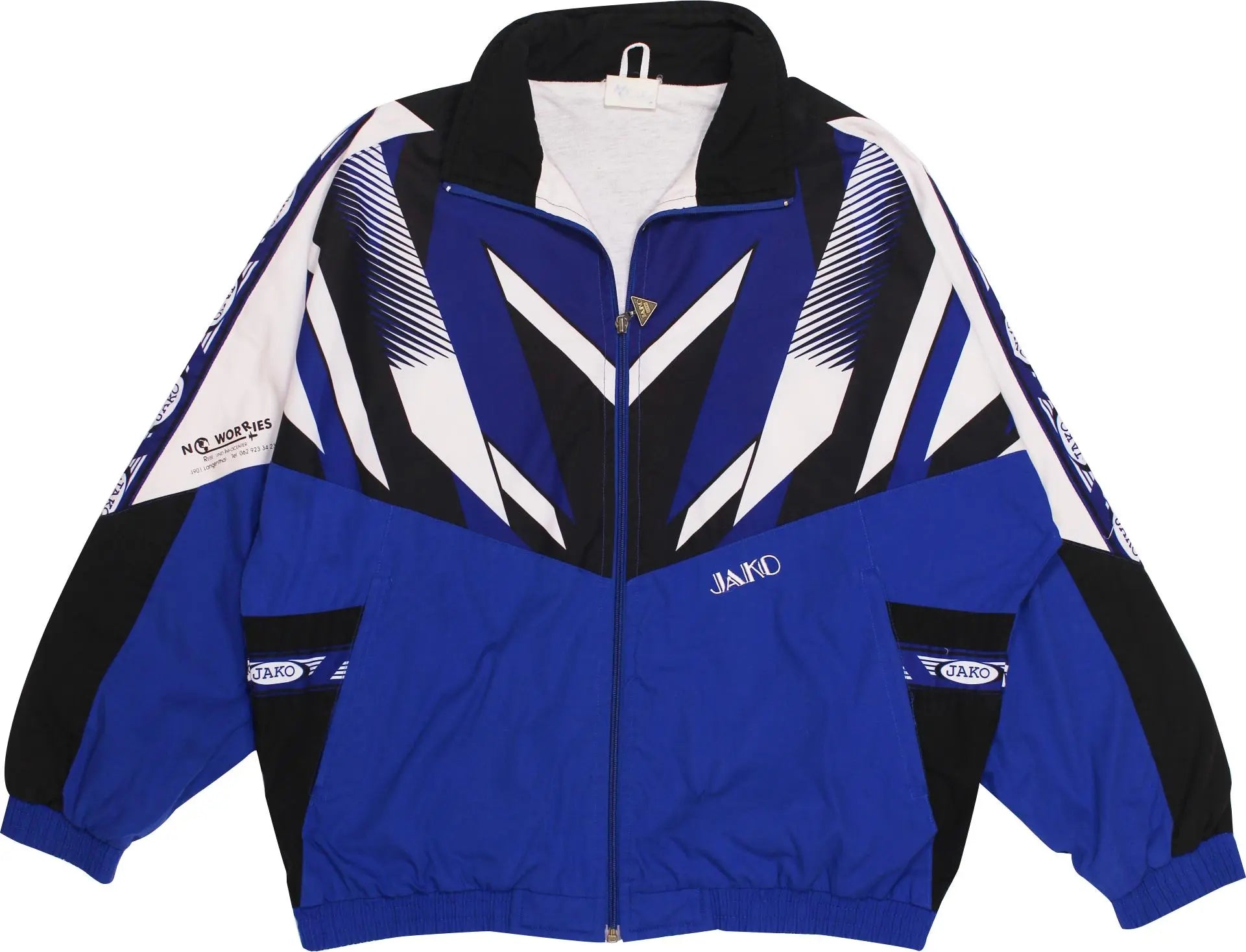 Jako - 90s Jako Sport Jacket- ThriftTale.com - Vintage and second handclothing