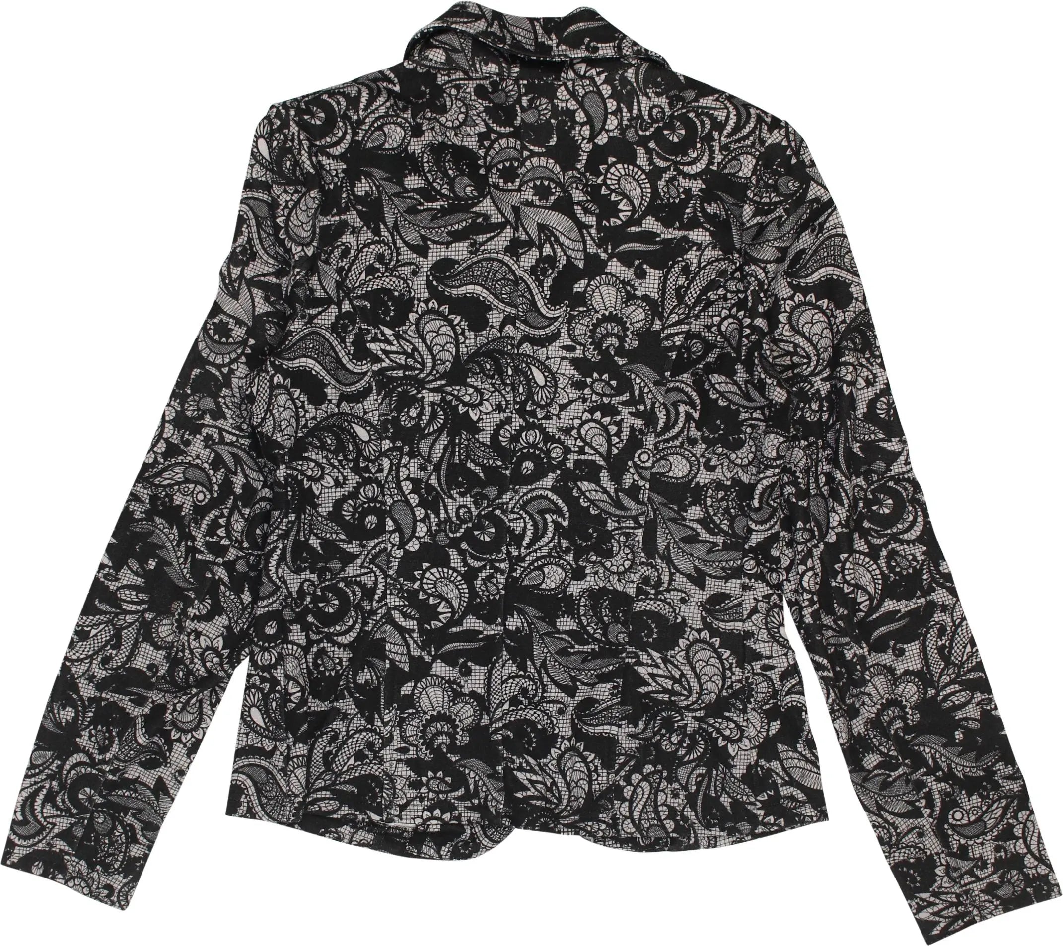 Jazlyn - Paisley Inspired Blazer- ThriftTale.com - Vintage and second handclothing