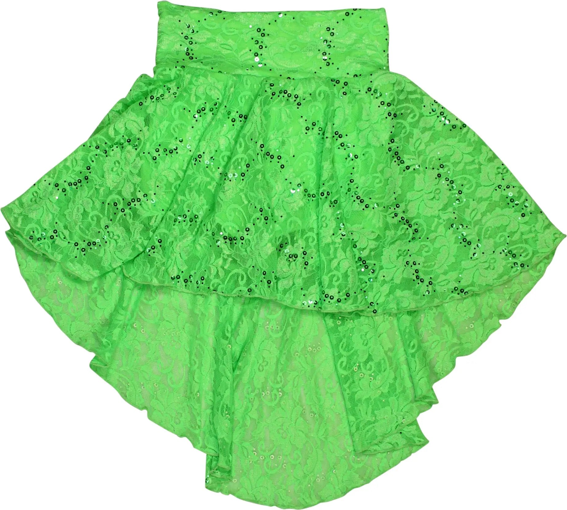 Jazzamatazz - Lace Skirt with Sequins- ThriftTale.com - Vintage and second handclothing