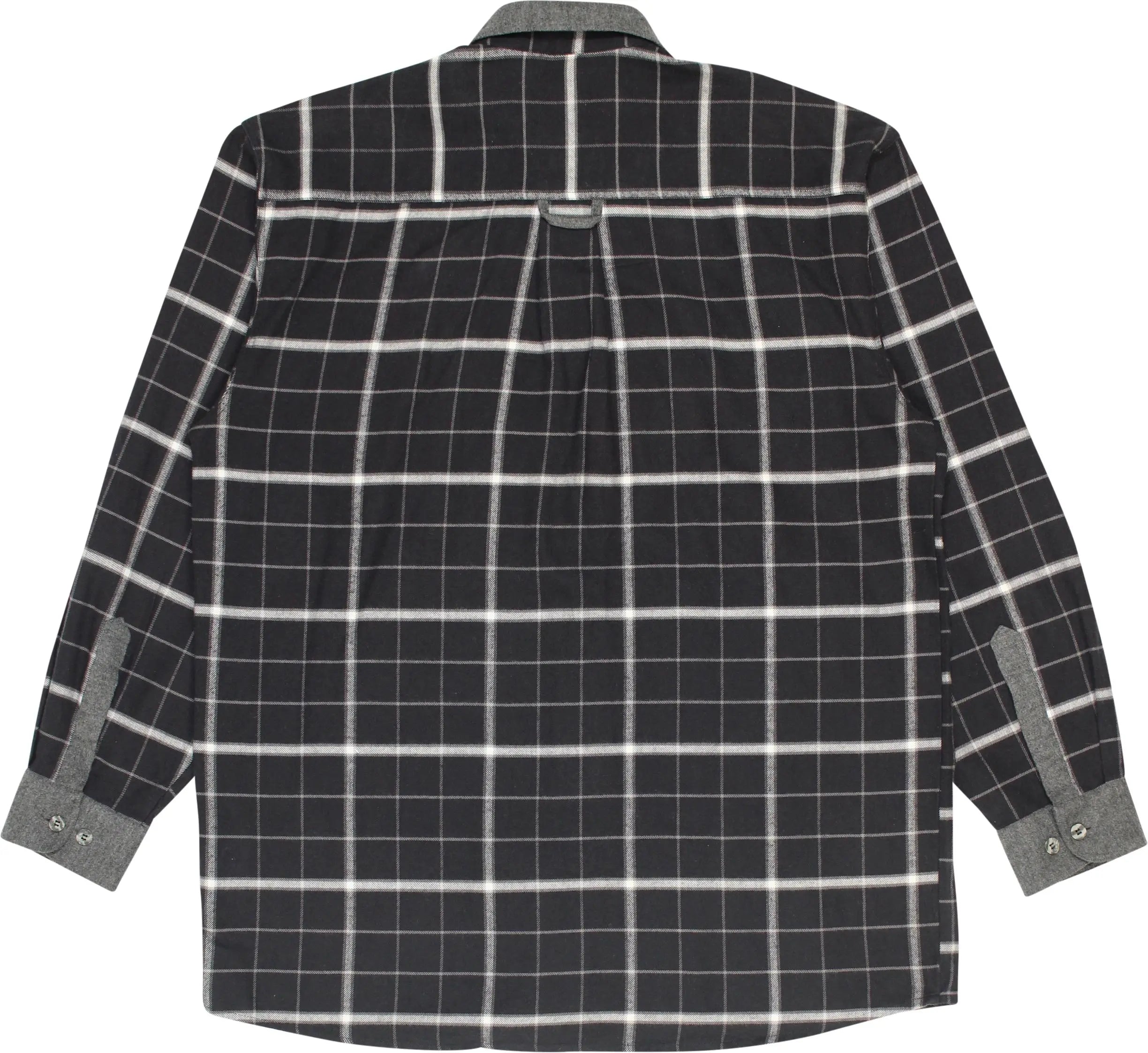 Jean Maseric - Checkered Flannel Shirt- ThriftTale.com - Vintage and second handclothing