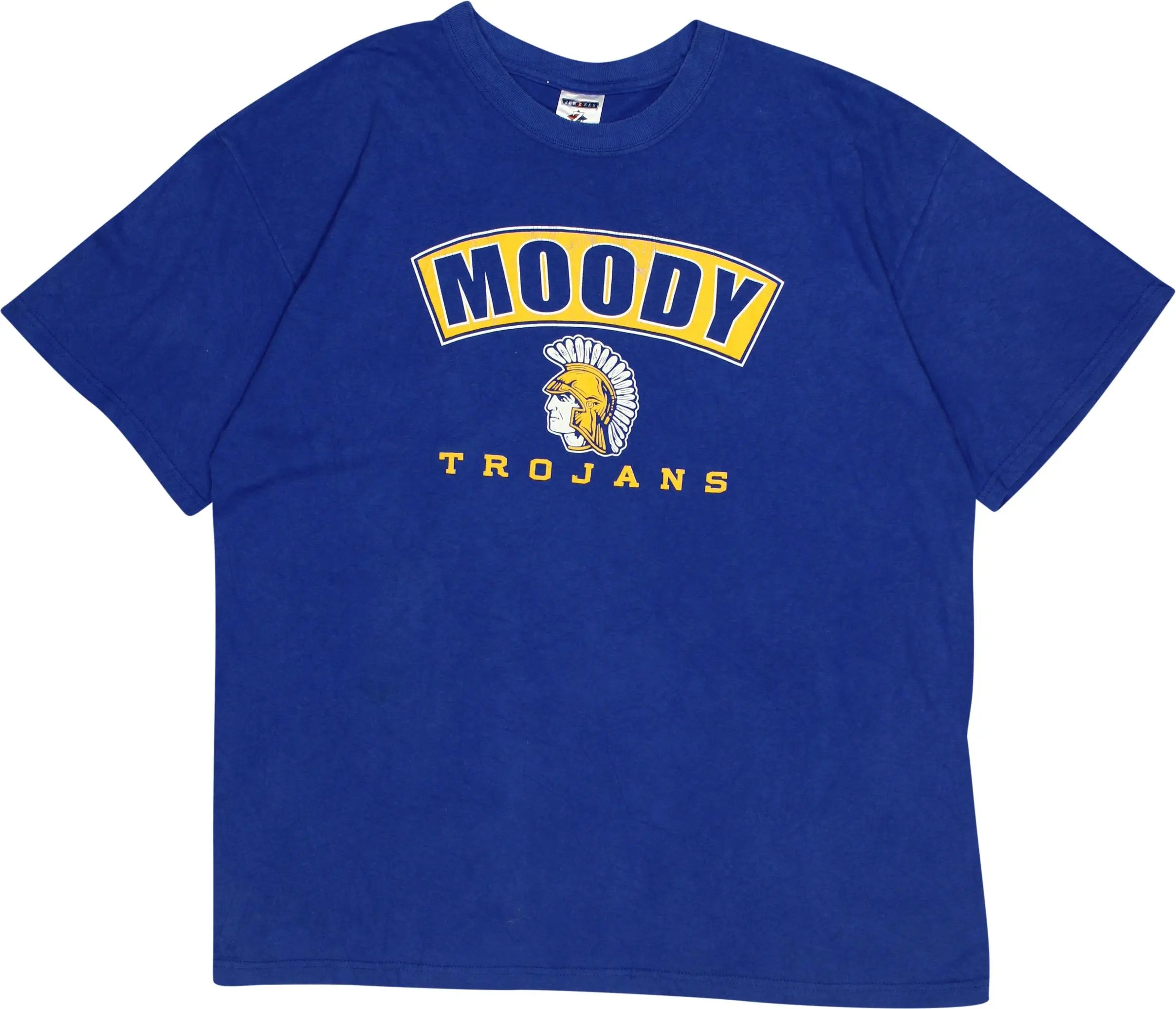 Jerzees - Moody Torjans T-Shirt- ThriftTale.com - Vintage and second handclothing