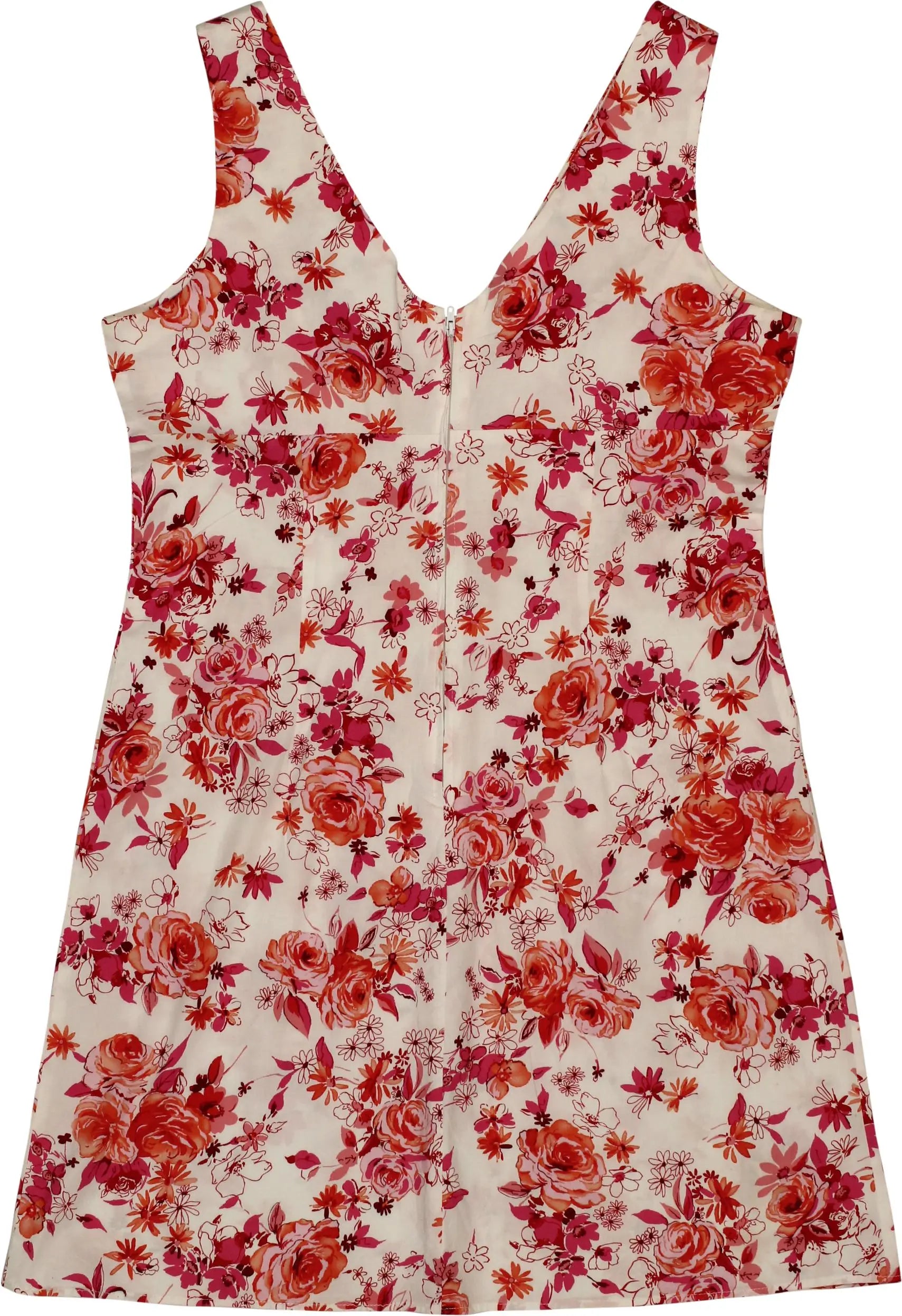 Jessica - Floral Dress- ThriftTale.com - Vintage and second handclothing