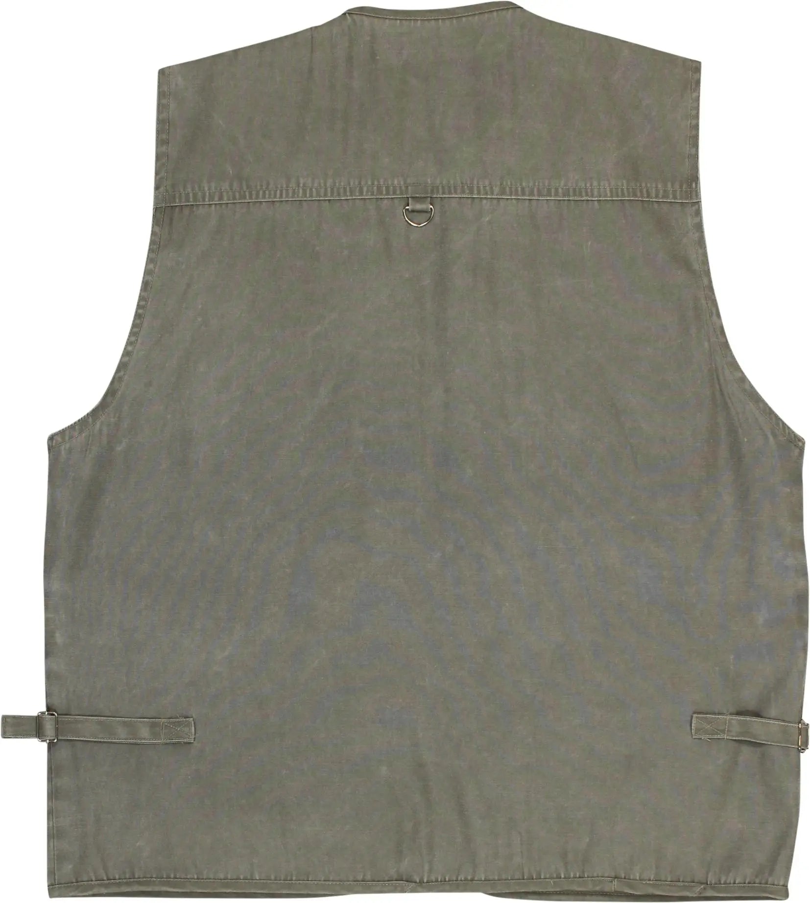 Jian Li Lai - Grey Vest- ThriftTale.com - Vintage and second handclothing