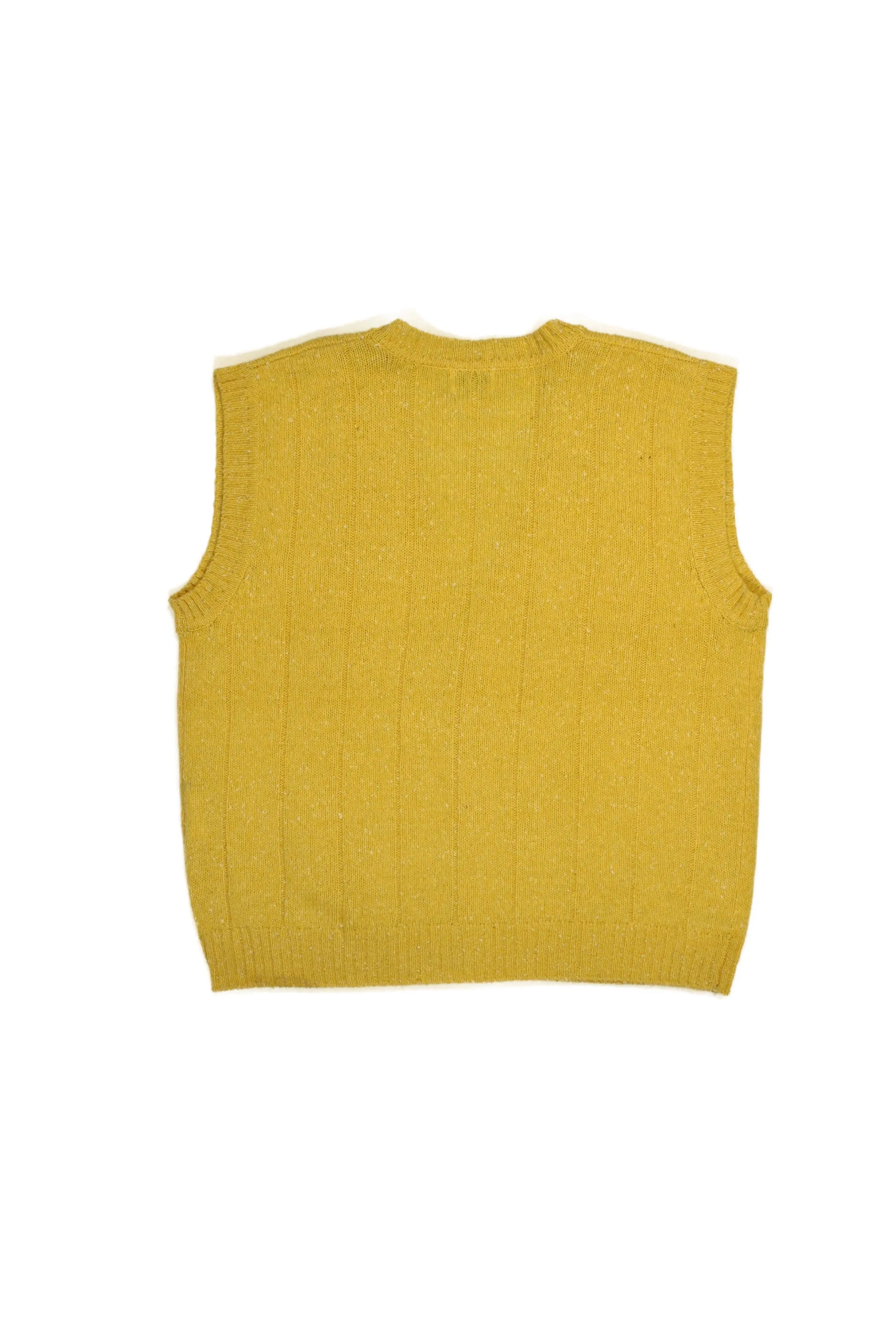 John Peel - 90s Knitted Vest- ThriftTale.com - Vintage and second handclothing
