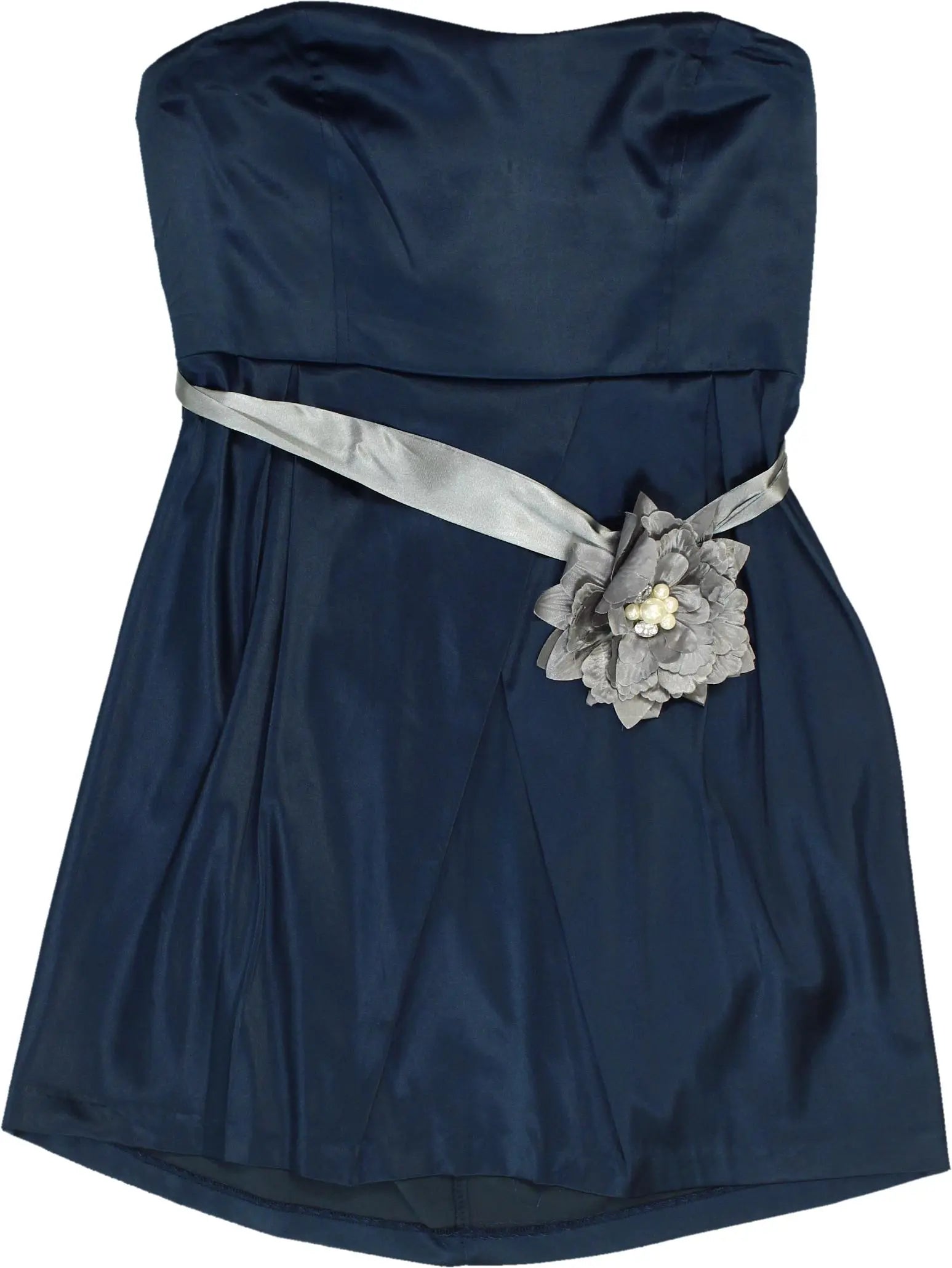 Jolie - Satin Mini Dress- ThriftTale.com - Vintage and second handclothing