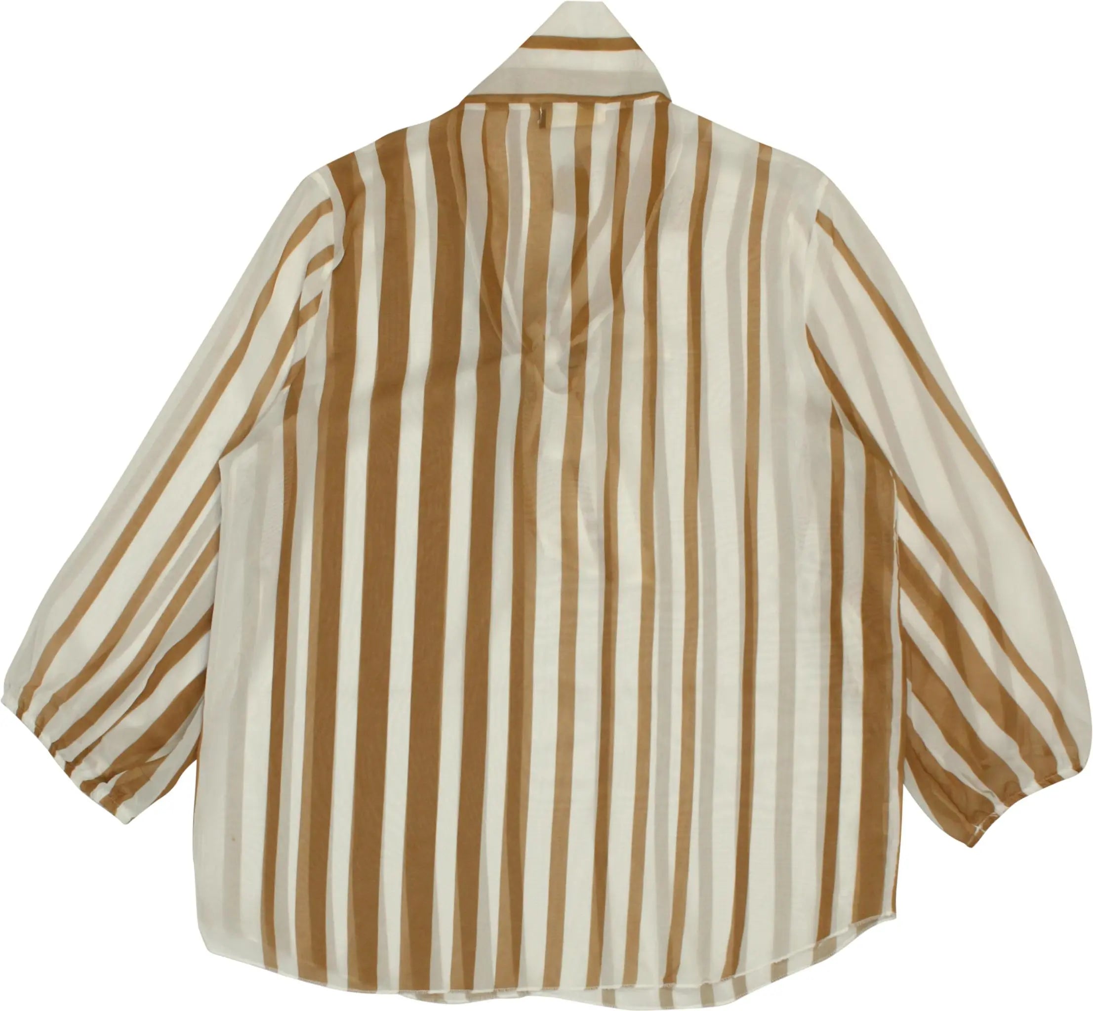 Jon & Anna - Striped See Through Top- ThriftTale.com - Vintage and second handclothing
