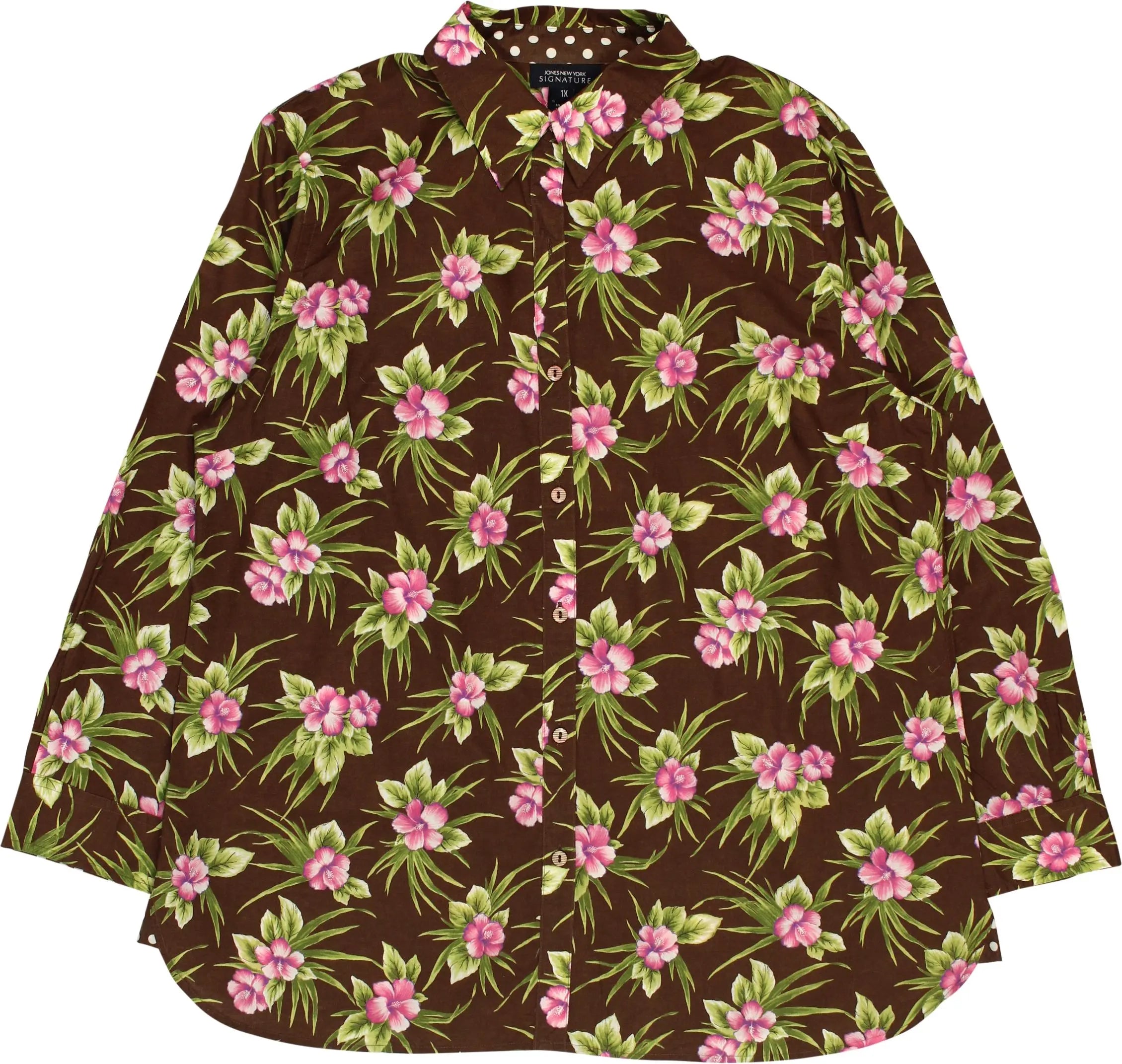 Jones New York - Hawaiian Shirt- ThriftTale.com - Vintage and second handclothing