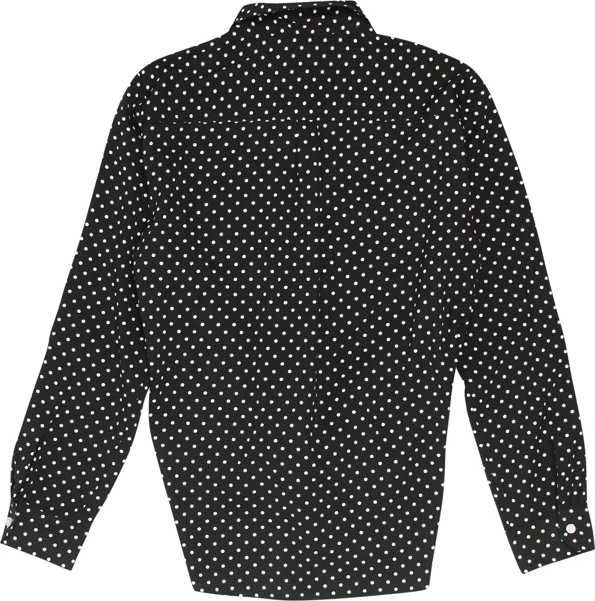 Jones New York - Polkadot Blouse- ThriftTale.com - Vintage and second handclothing