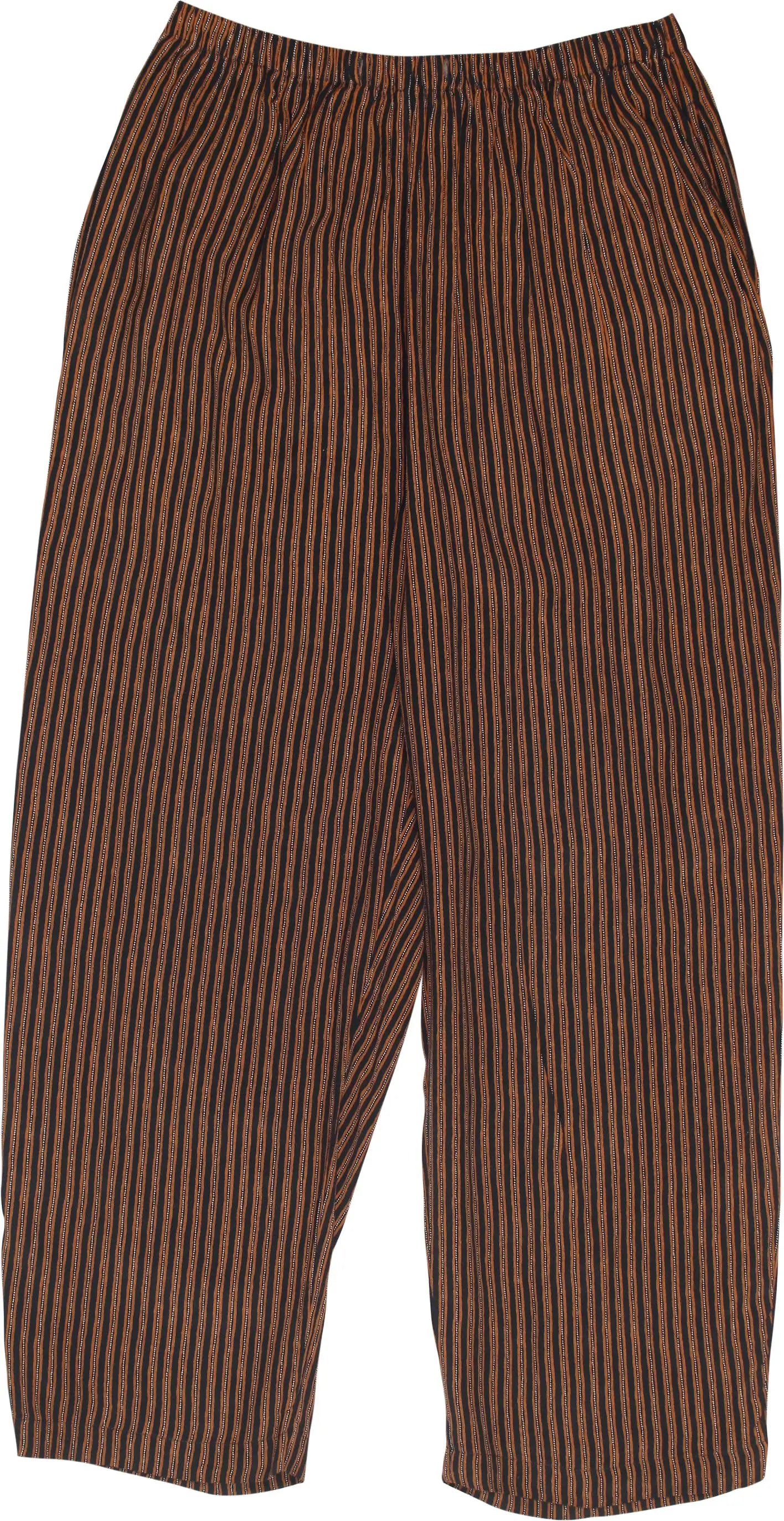 Jones New York - Striped Trousers- ThriftTale.com - Vintage and second handclothing