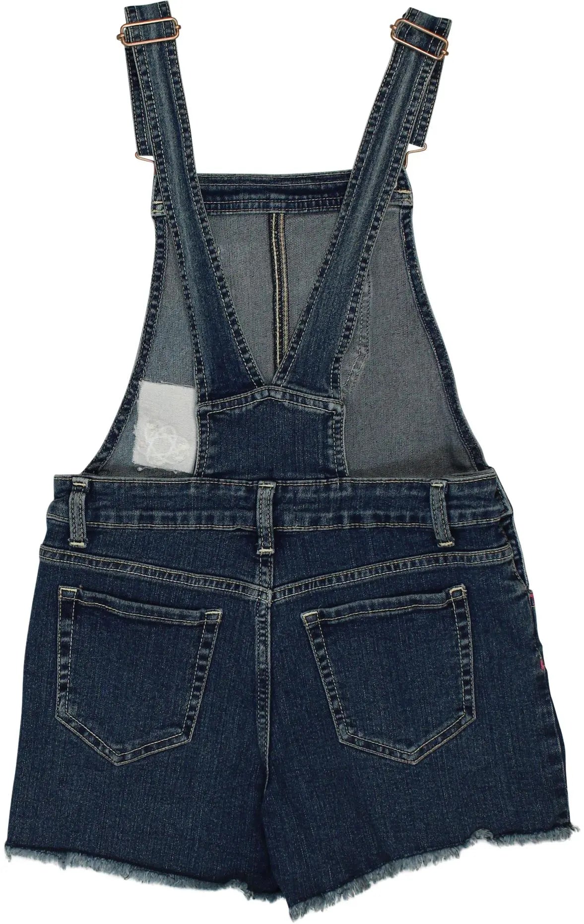 Jordache - Short Denim Overall- ThriftTale.com - Vintage and second handclothing