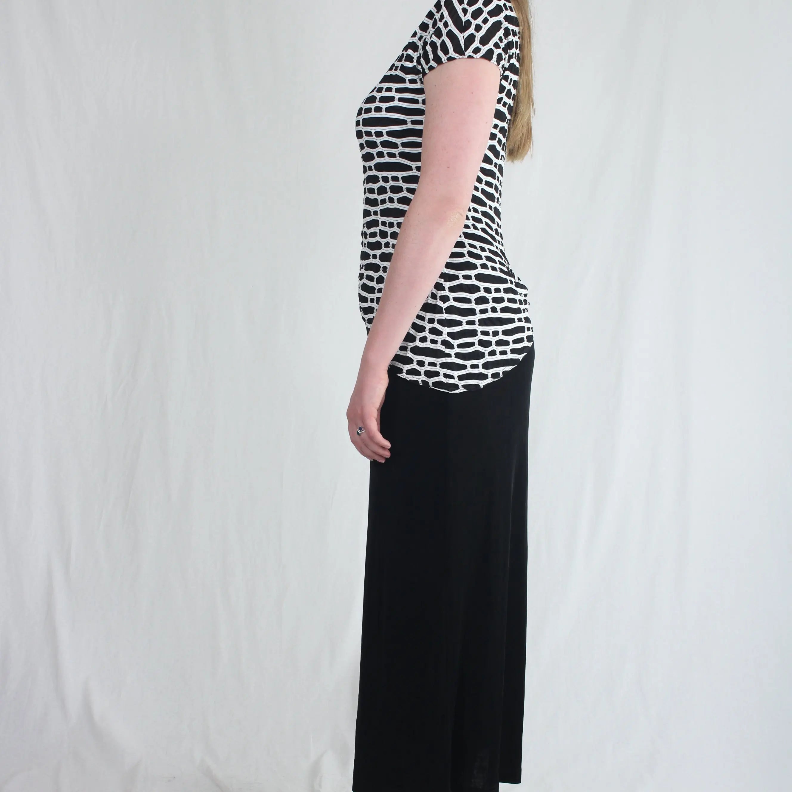 Joseph Ribkoff - Long Dress by Joseph Ribkoff- ThriftTale.com - Vintage and second handclothing