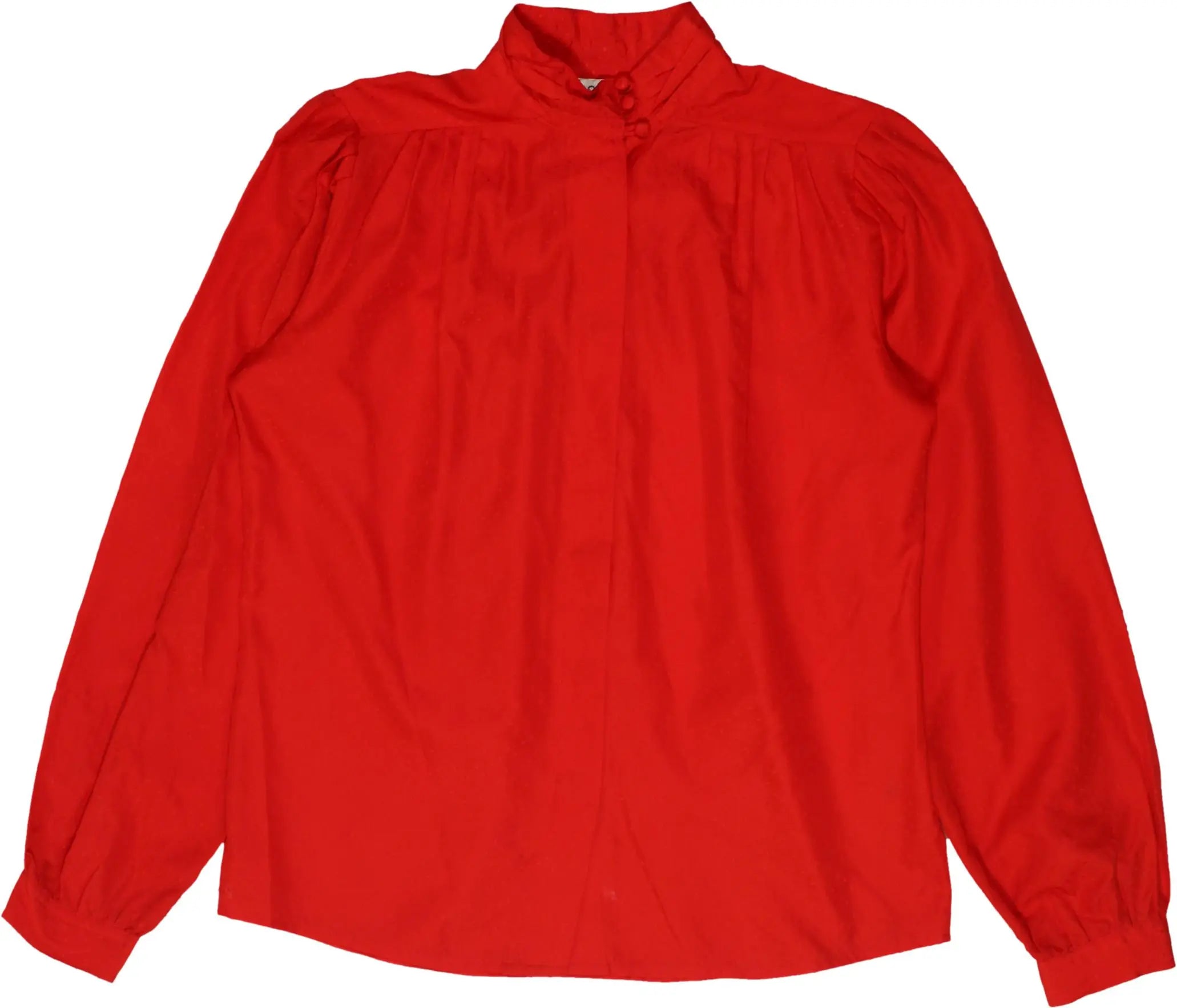 Josephine - Red blouse- ThriftTale.com - Vintage and second handclothing