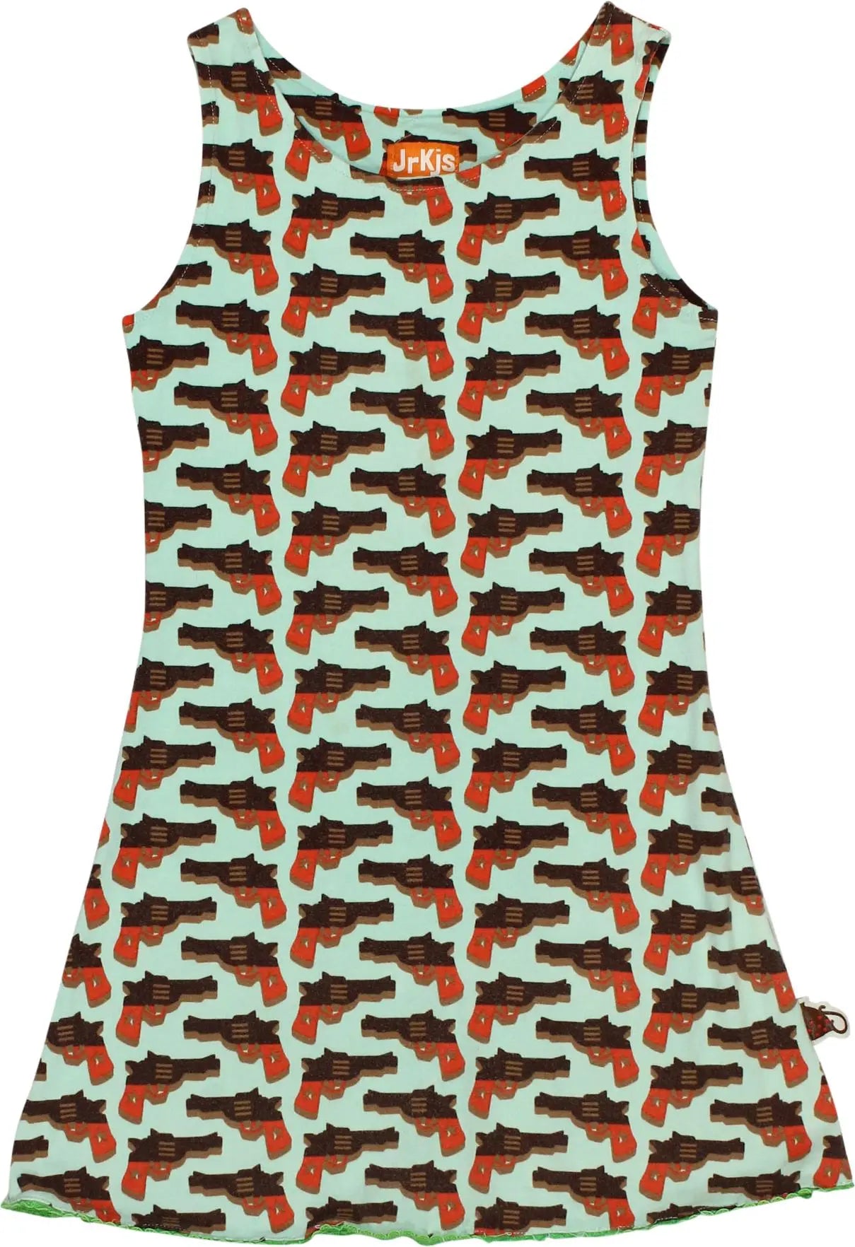Jrkjs - Patterned Dress- ThriftTale.com - Vintage and second handclothing