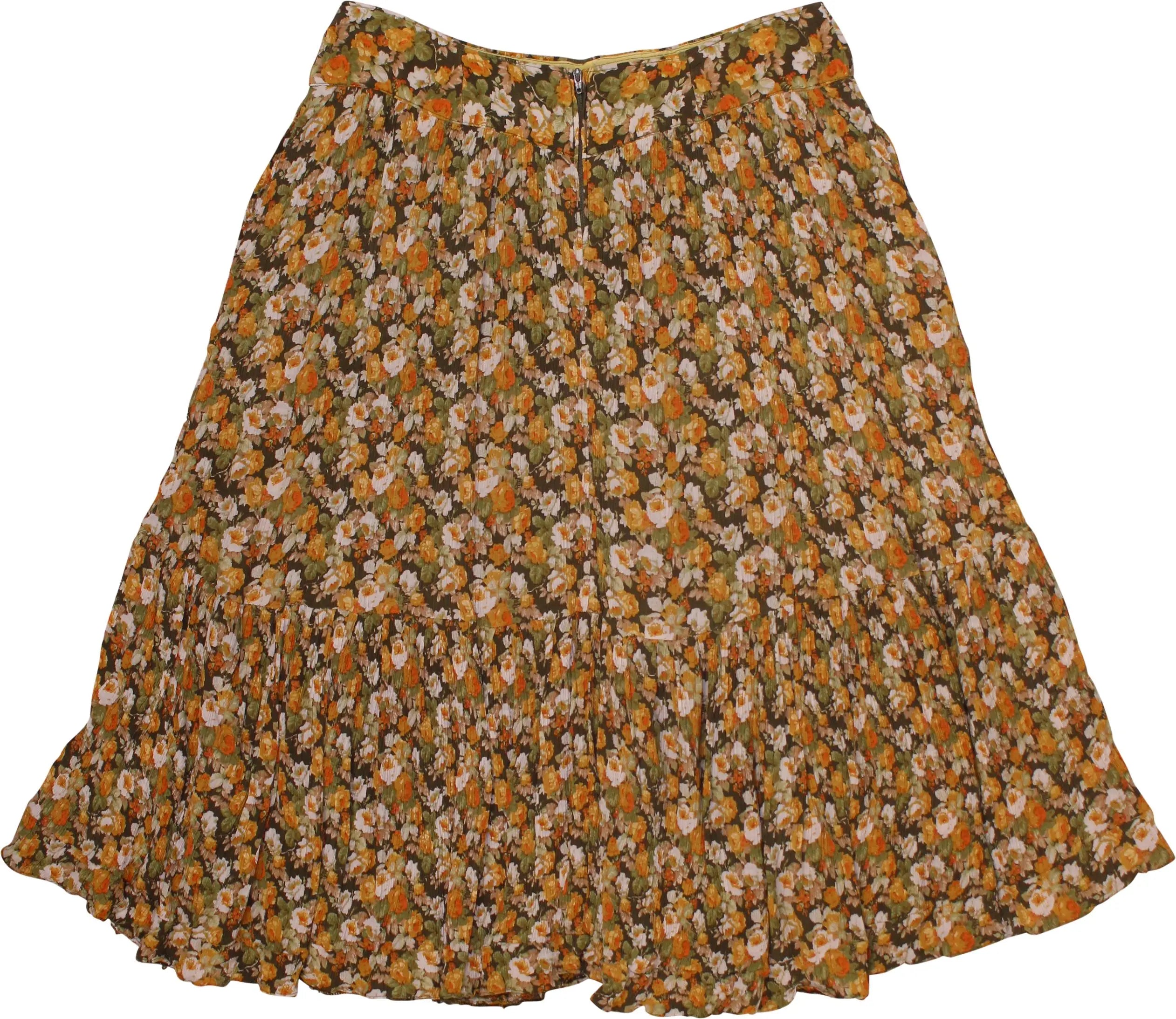 Julius Lang - Pleated Skirt- ThriftTale.com - Vintage and second handclothing