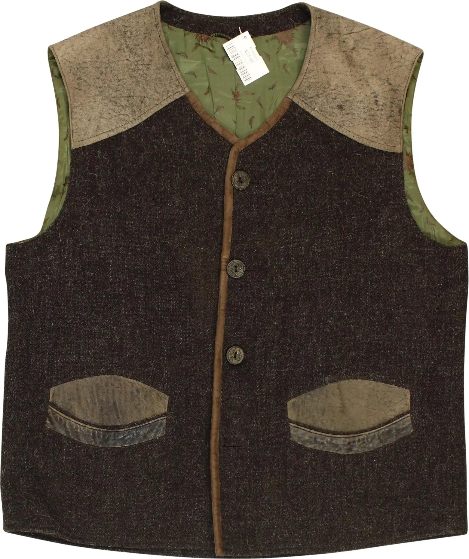Julius Lang - Waistcoat- ThriftTale.com - Vintage and second handclothing