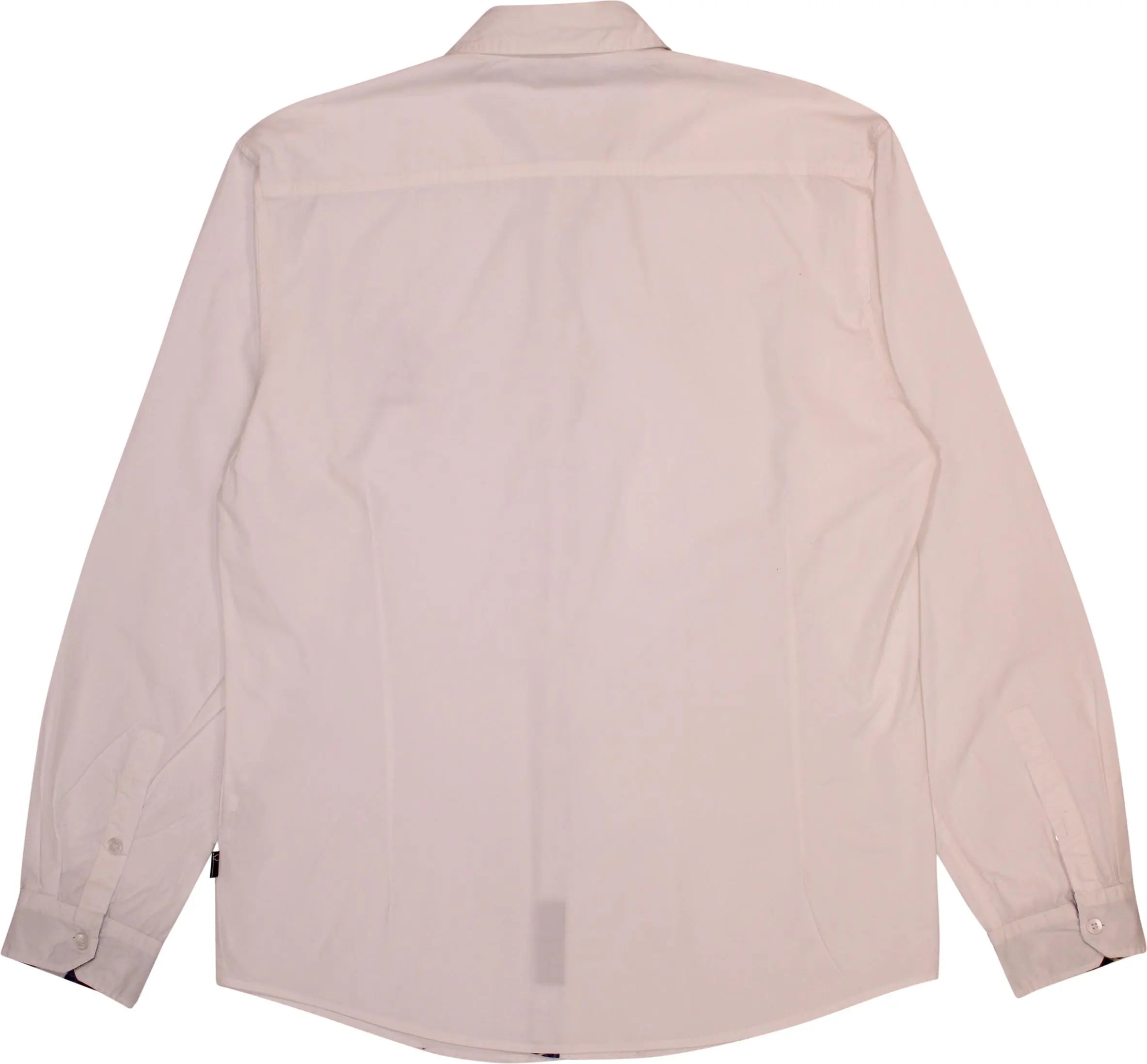 Just Cavalli - White Long Sleeve Shirt by Just Cavalli- ThriftTale.com - Vintage and second handclothing