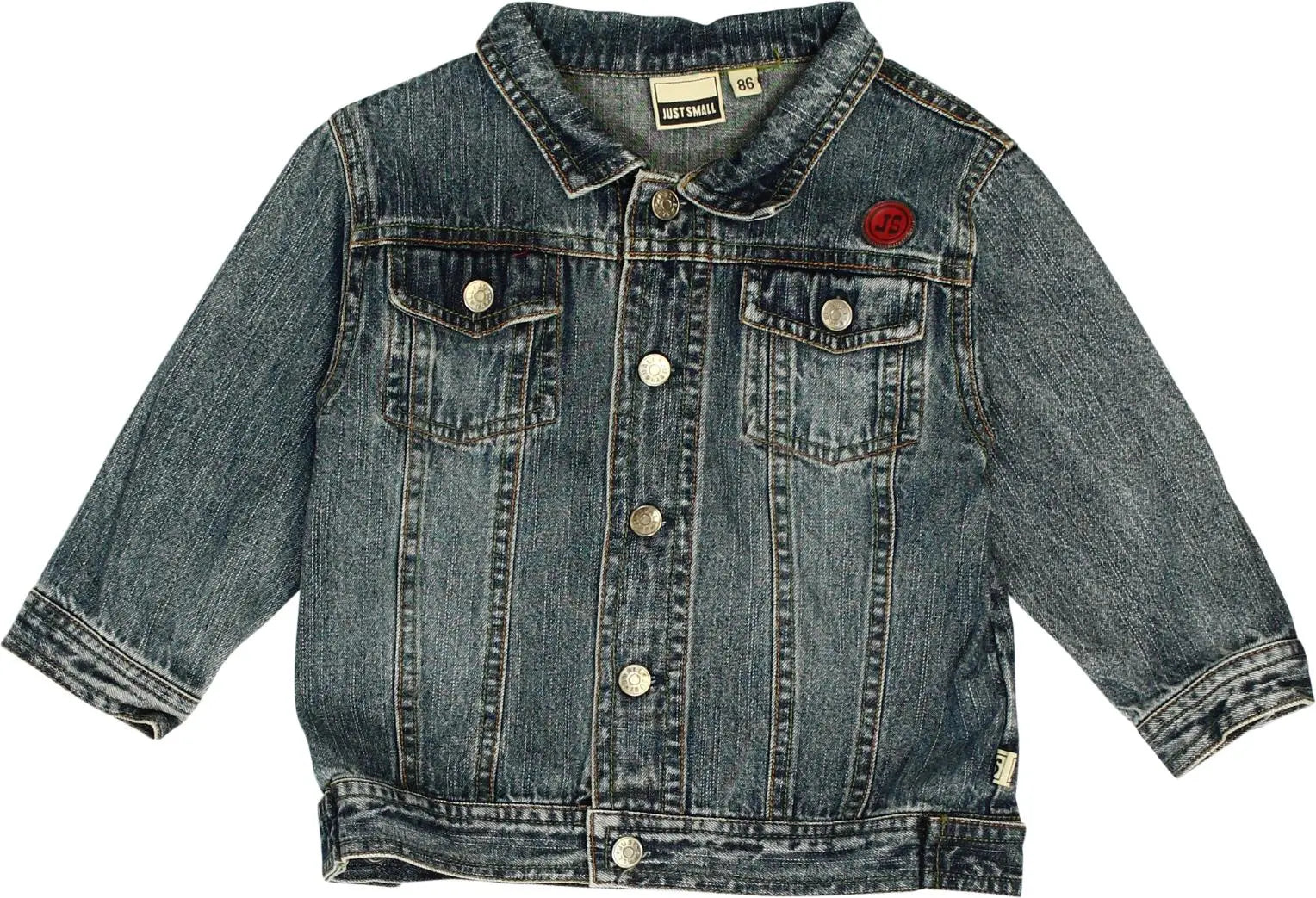 Just Small - Denim Jacket- ThriftTale.com - Vintage and second handclothing