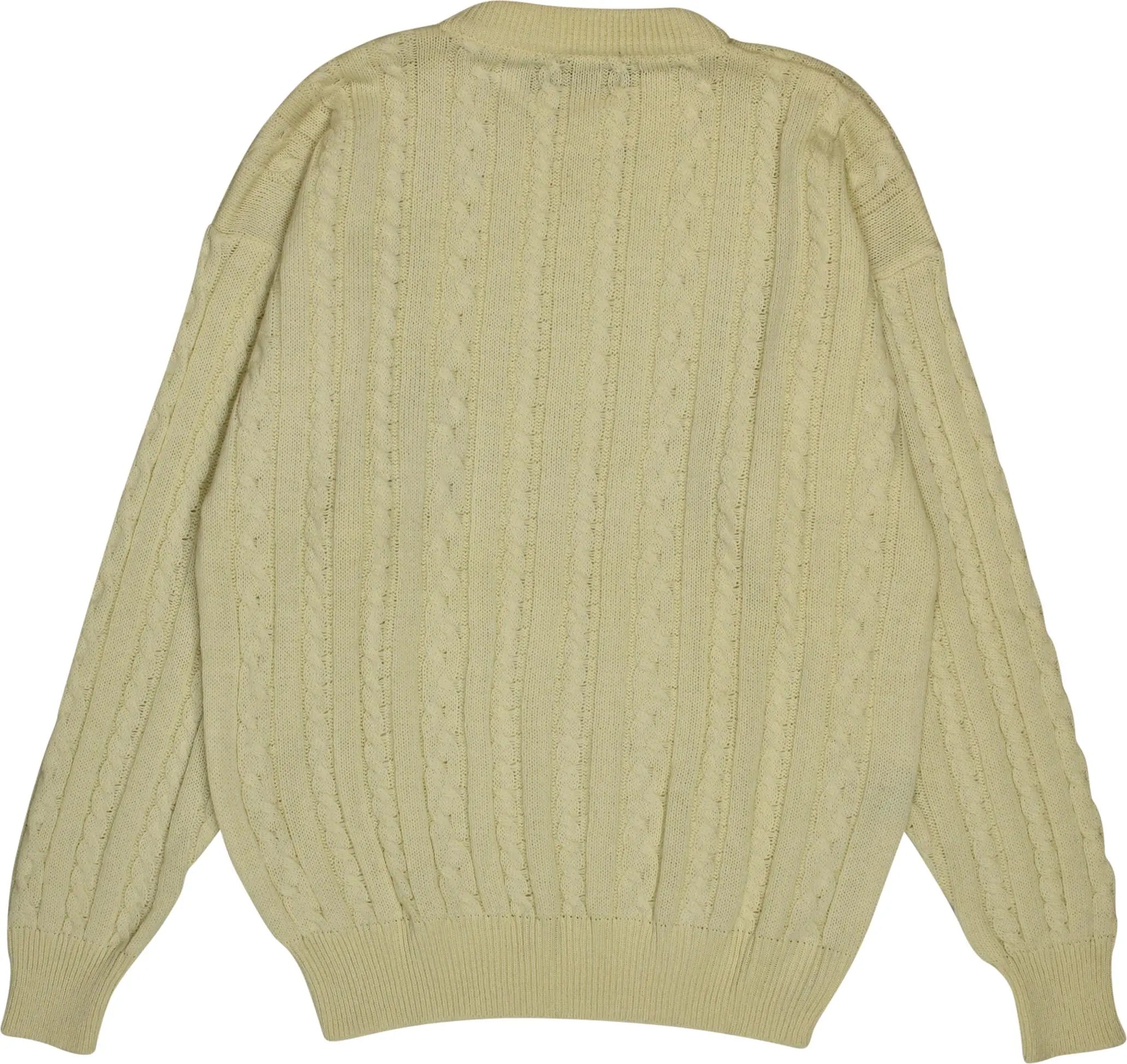 K Sabasian K - Cream Wool Blend Jumper- ThriftTale.com - Vintage and second handclothing