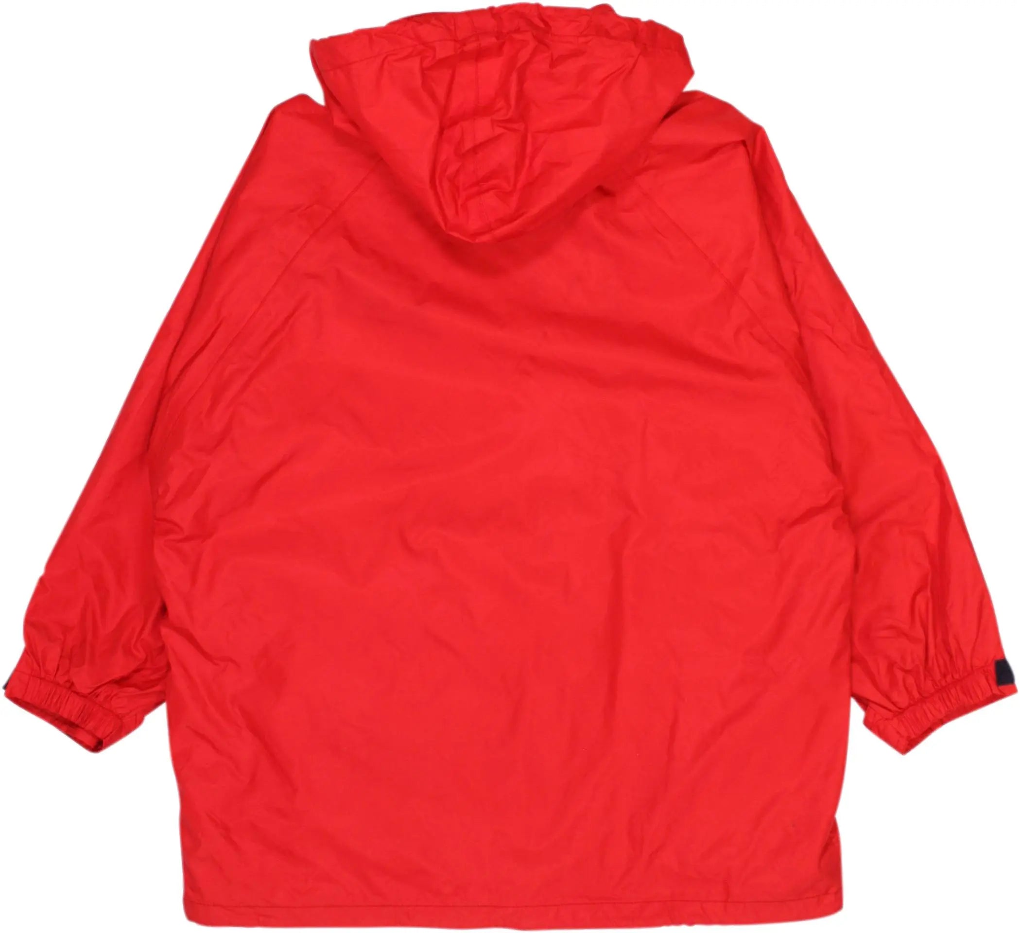 K-Way - Red Rain Jacket by K-Way- ThriftTale.com - Vintage and second handclothing