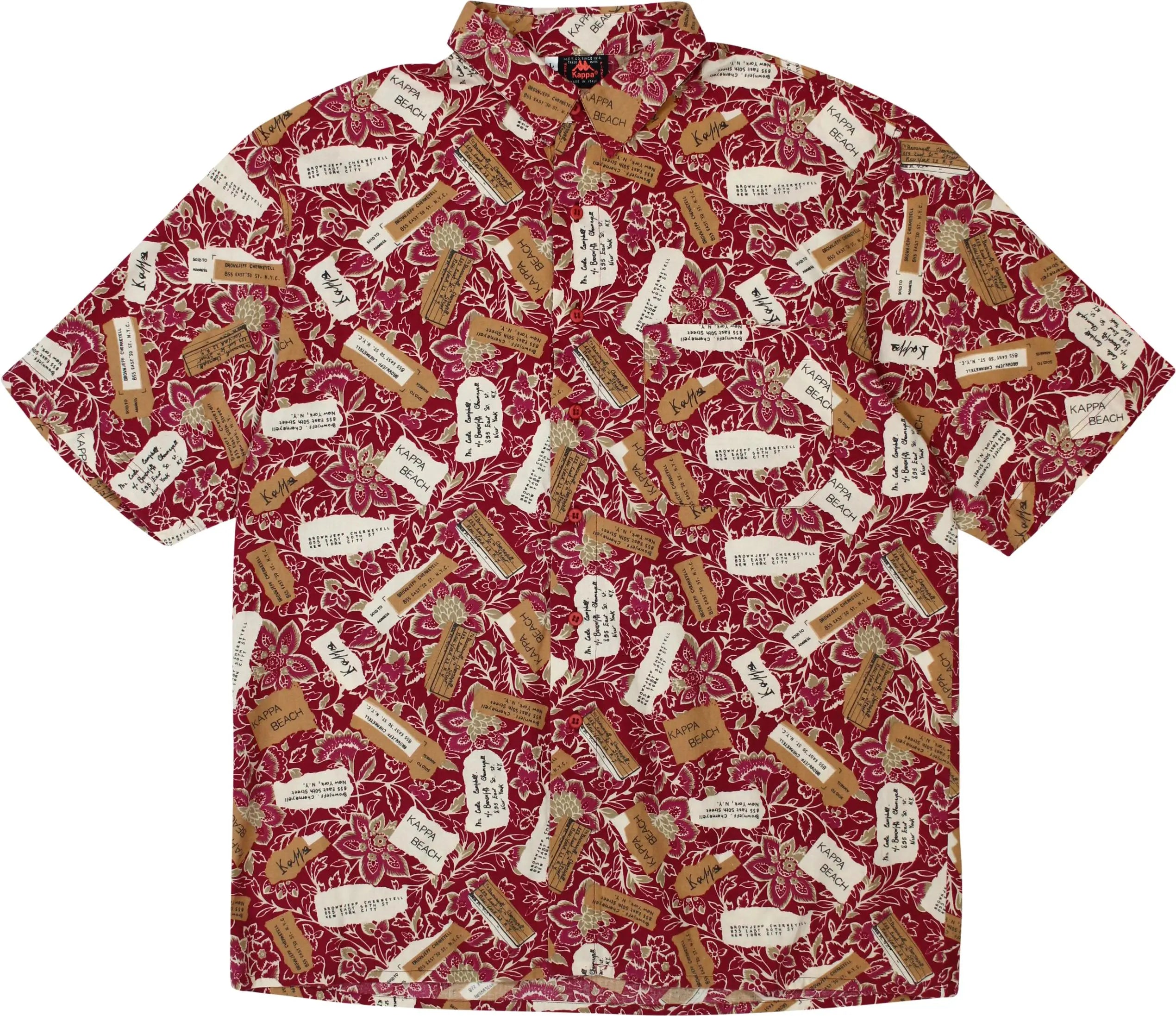 Kappa - Beach Shirt by Kappa- ThriftTale.com - Vintage and second handclothing