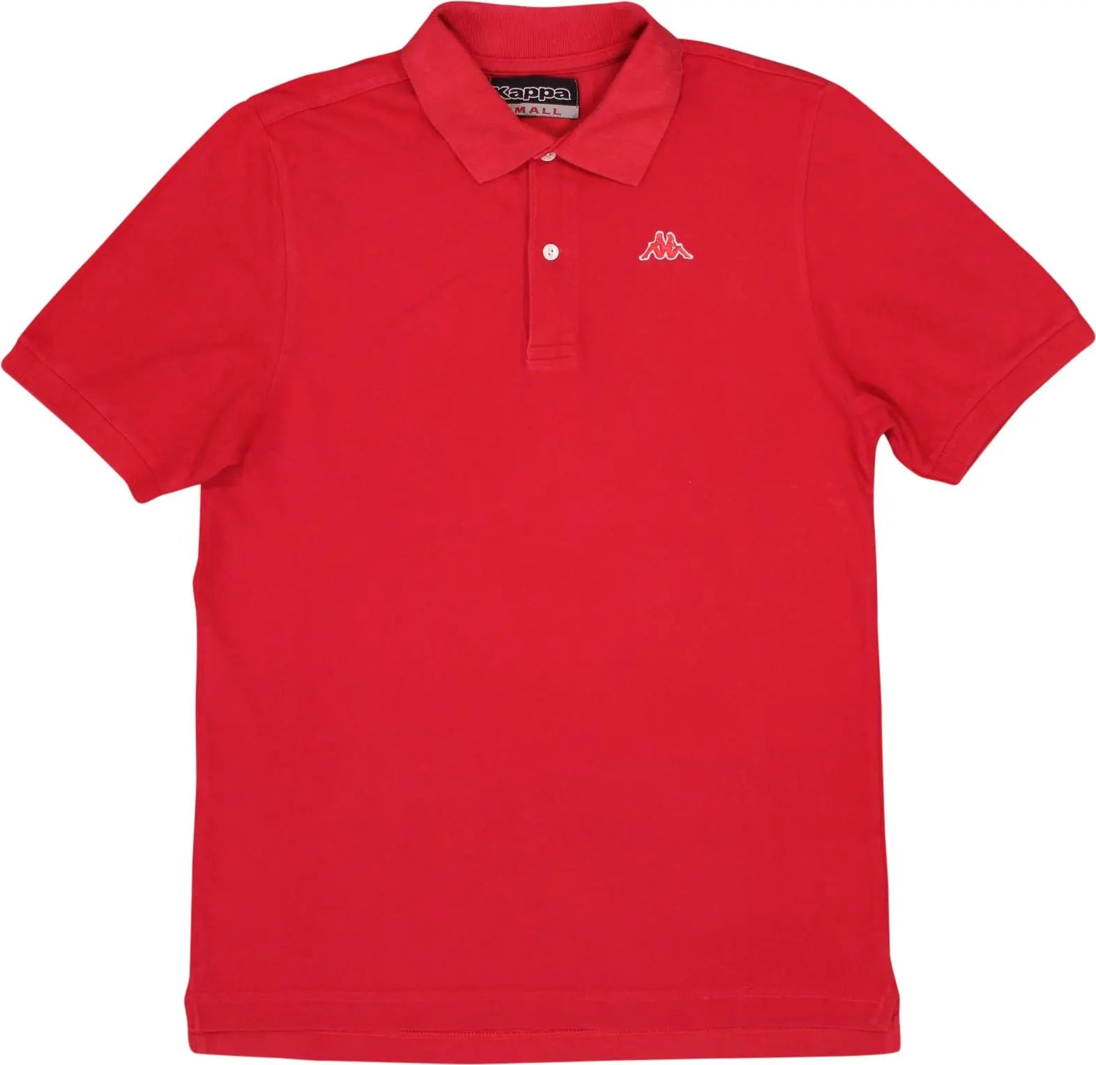 Kappa - Red Polo Shirt by Kappa- ThriftTale.com - Vintage and second handclothing