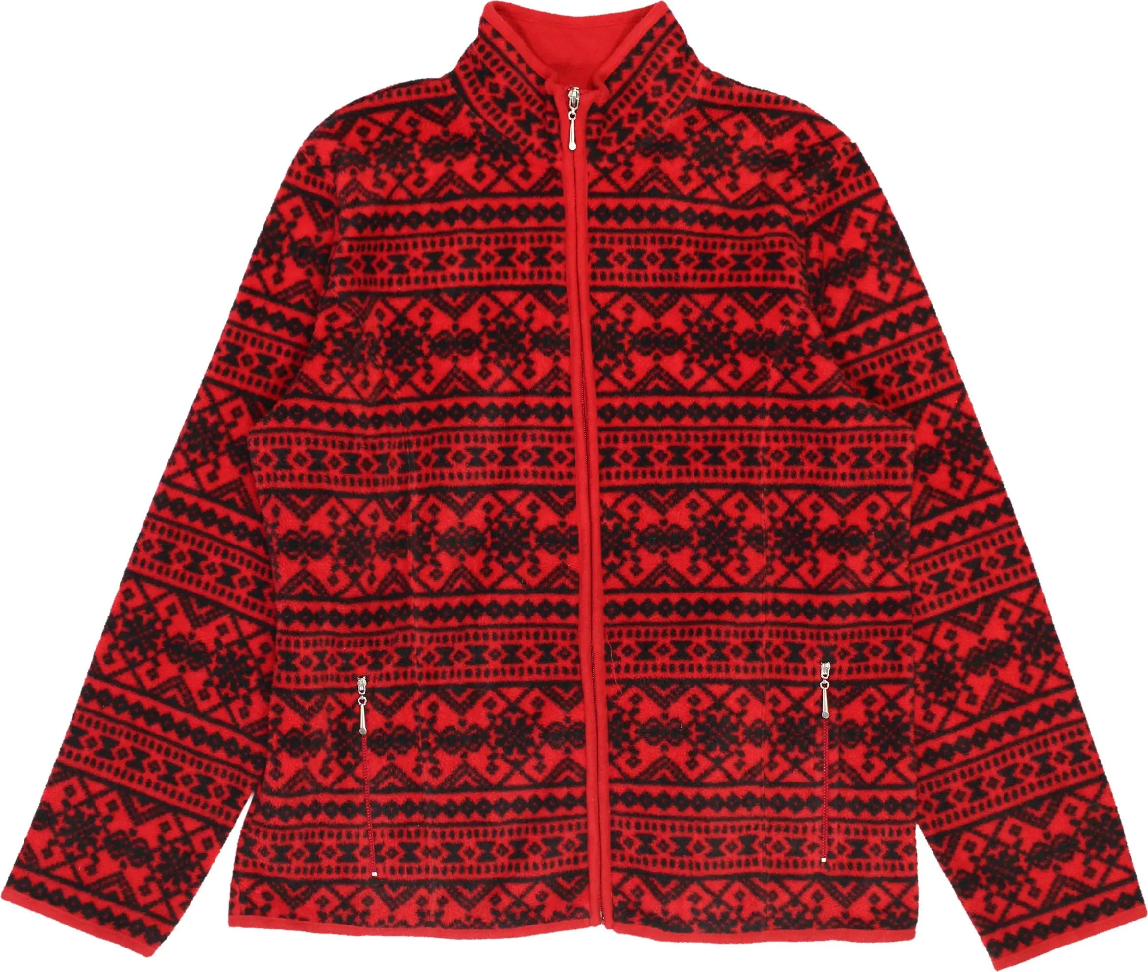 Karen Scott - Fleece Sweater- ThriftTale.com - Vintage and second handclothing
