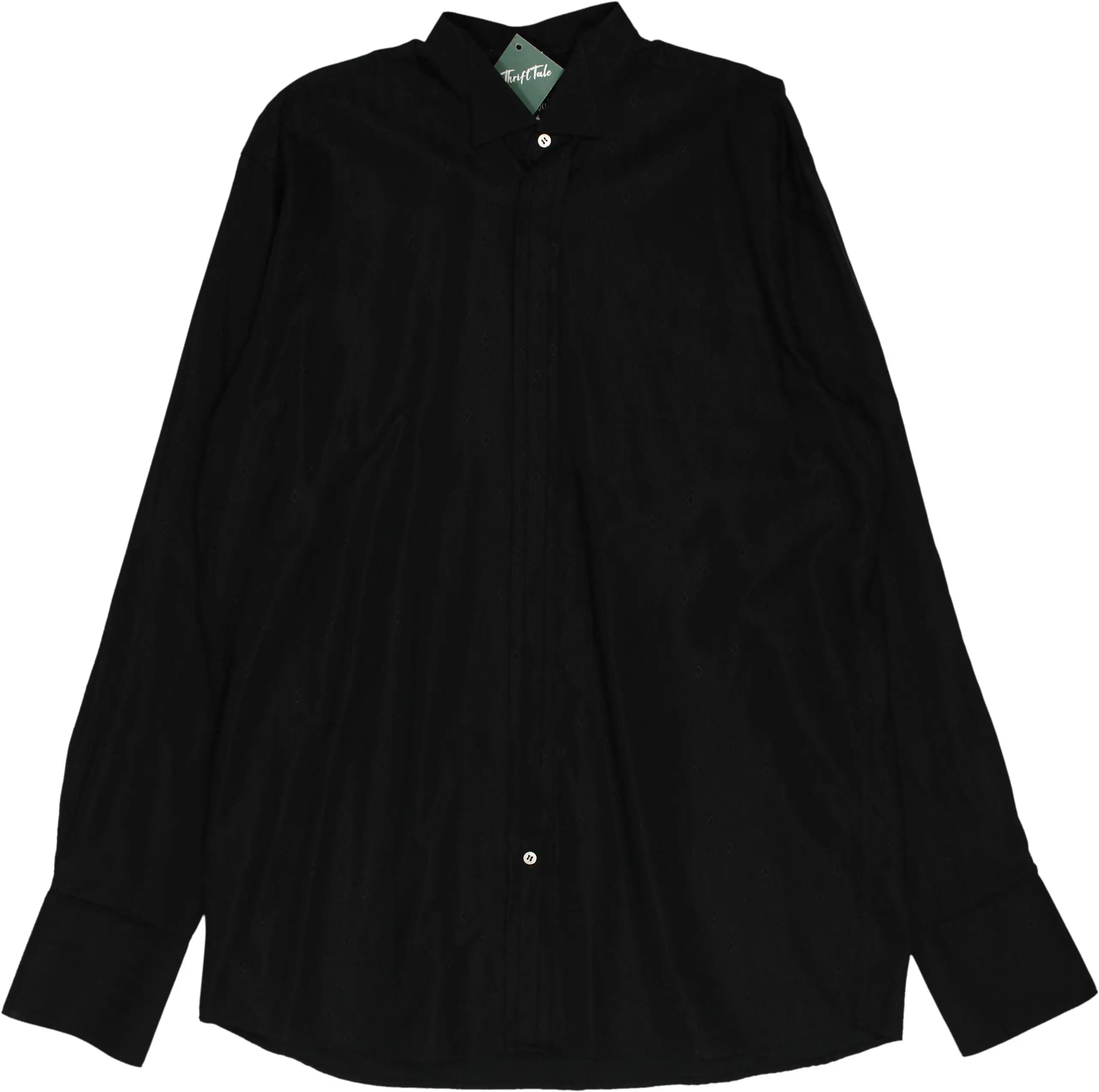 Karl Helmold - Black Shirt by Karl Helmold- ThriftTale.com - Vintage and second handclothing