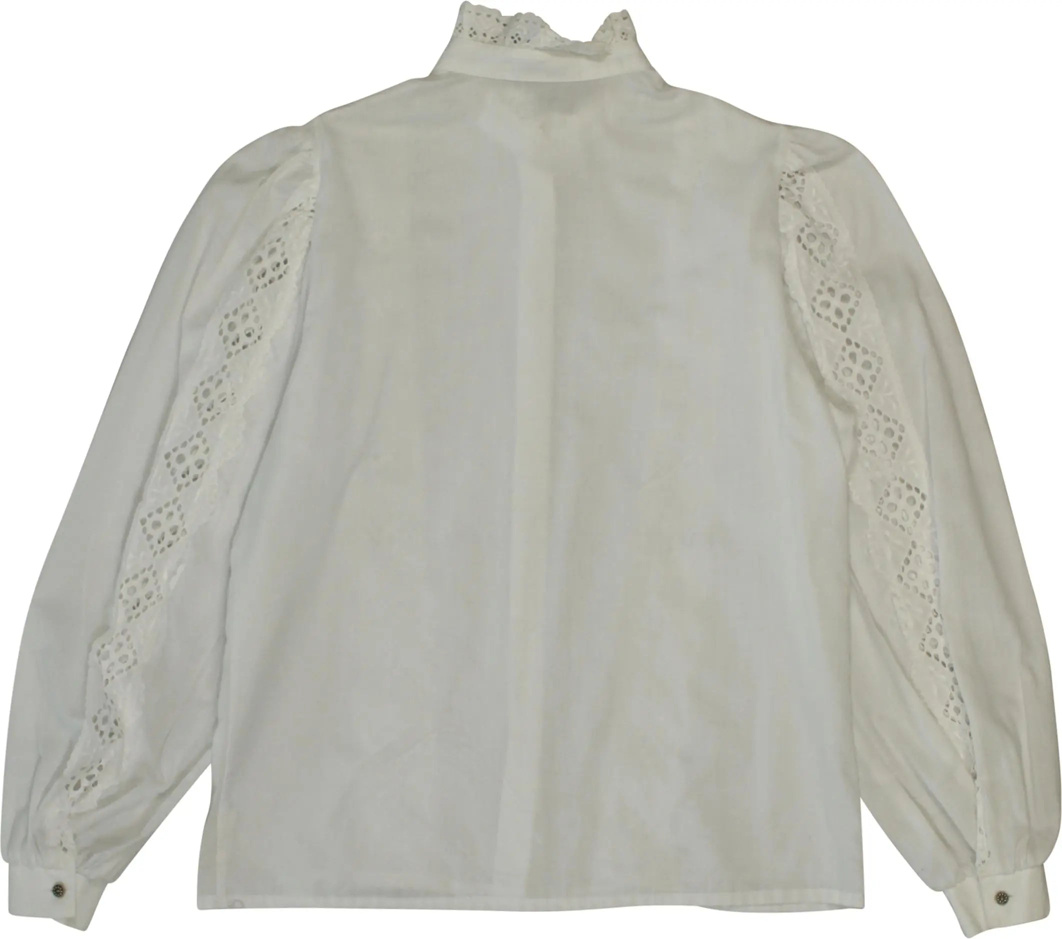 Karlsbader - 80s Embroidered Blouse- ThriftTale.com - Vintage and second handclothing