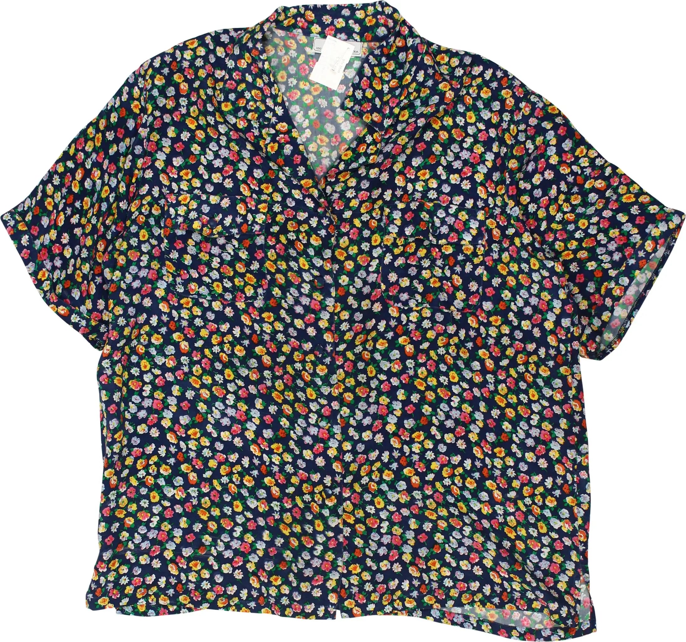 Kdbd - 90s Silk Shirt- ThriftTale.com - Vintage and second handclothing