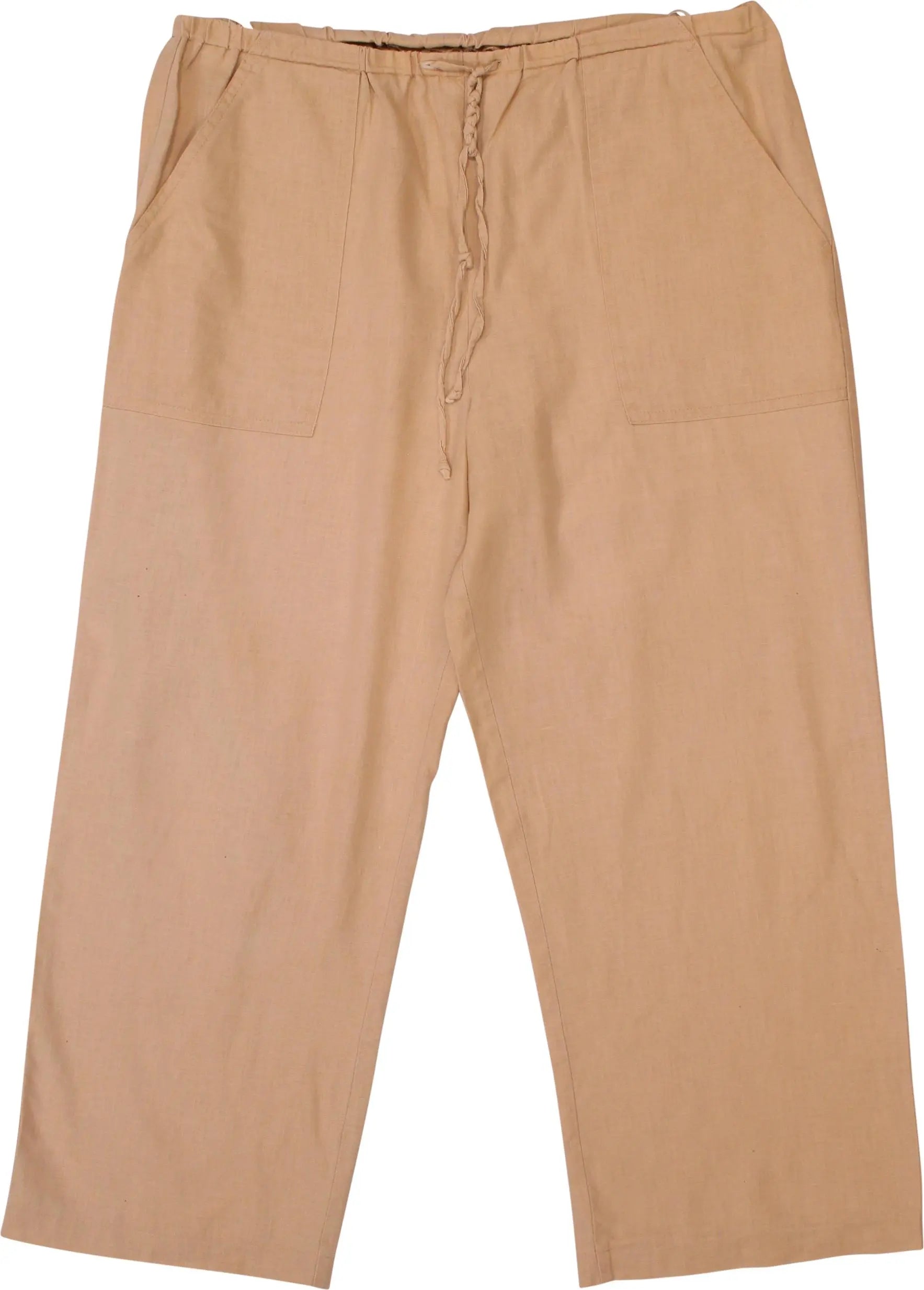 Kenny - Linen Blend Trousers- ThriftTale.com - Vintage and second handclothing