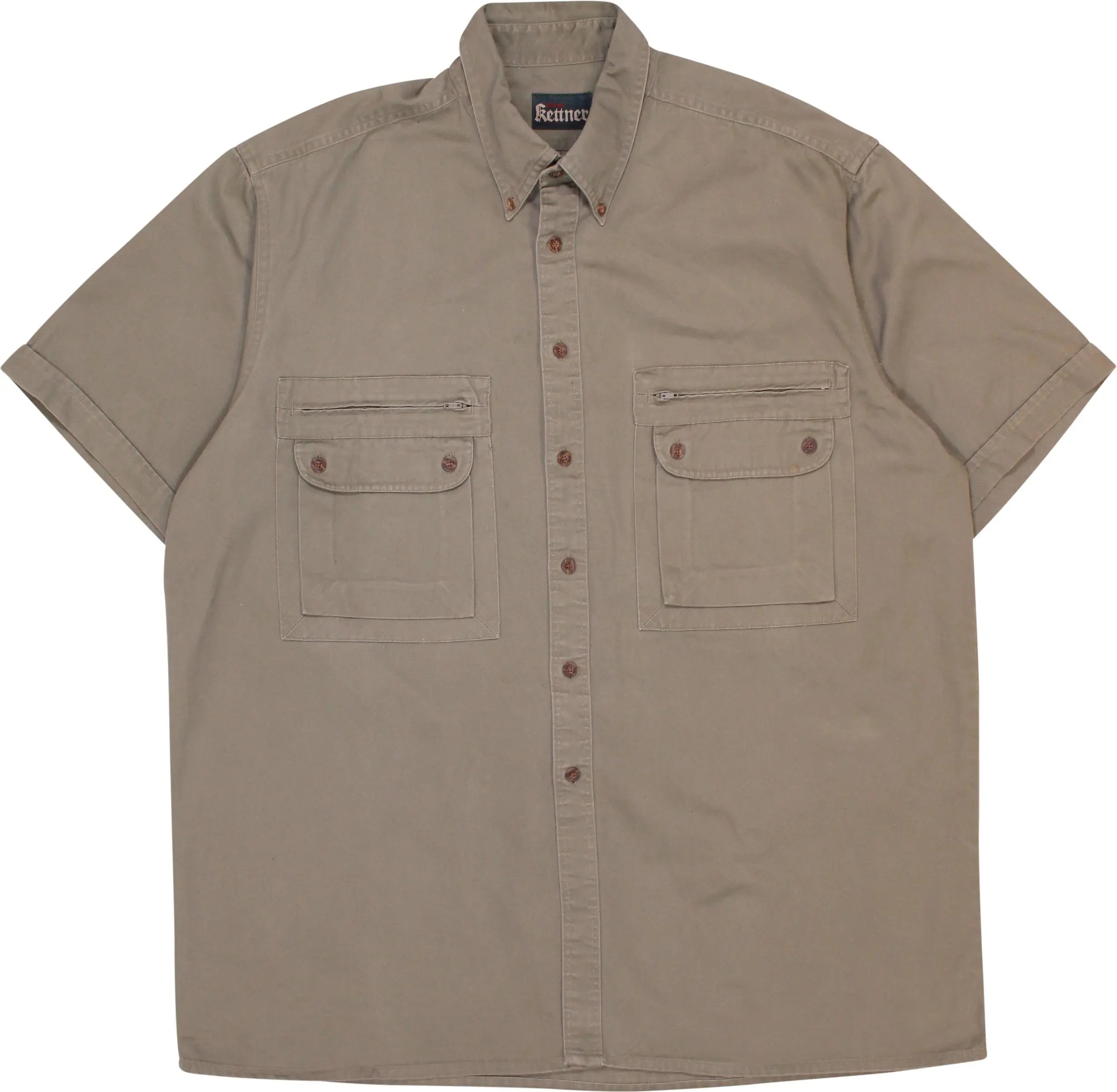Kettner - Denim Short Sleeve Shirt- ThriftTale.com - Vintage and second handclothing