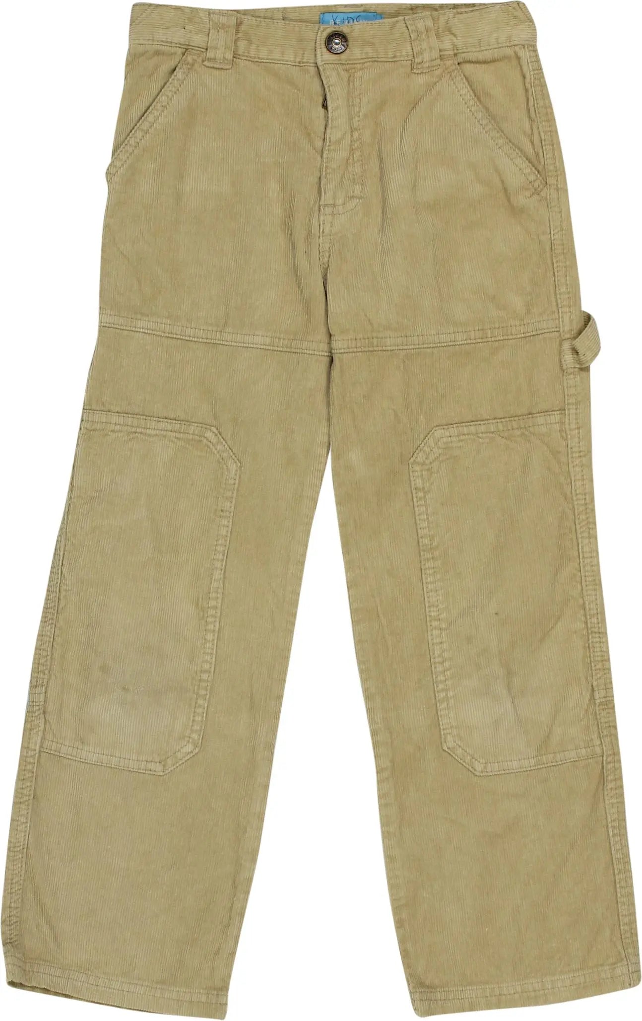 Kids Review - Beige Curduroy Trousers- ThriftTale.com - Vintage and second handclothing