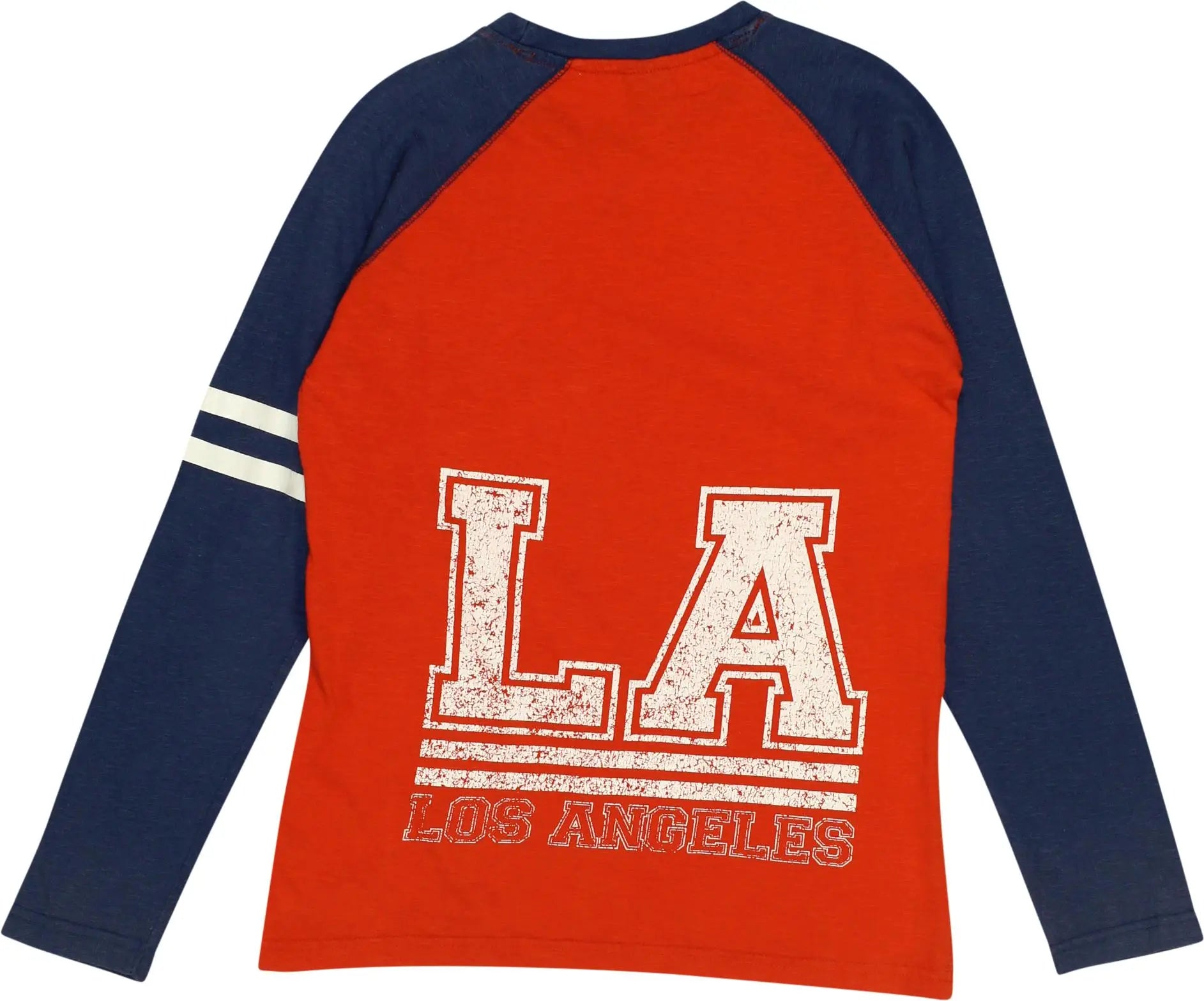Kids Up - Orange Long Sleeve T-shirt- ThriftTale.com - Vintage and second handclothing