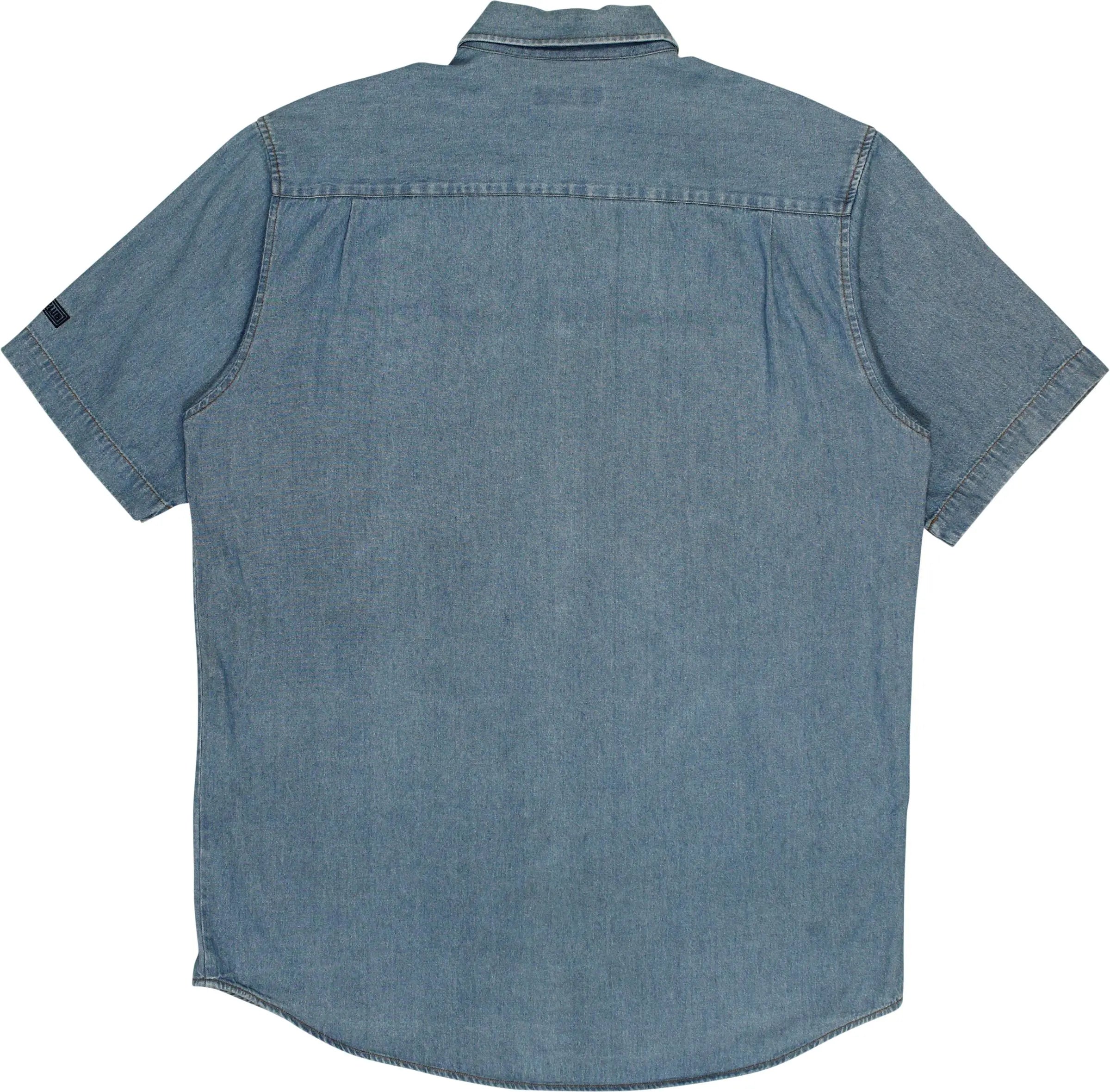 King's Club - 90s Denim Short Sleeve Shirt- ThriftTale.com - Vintage and second handclothing