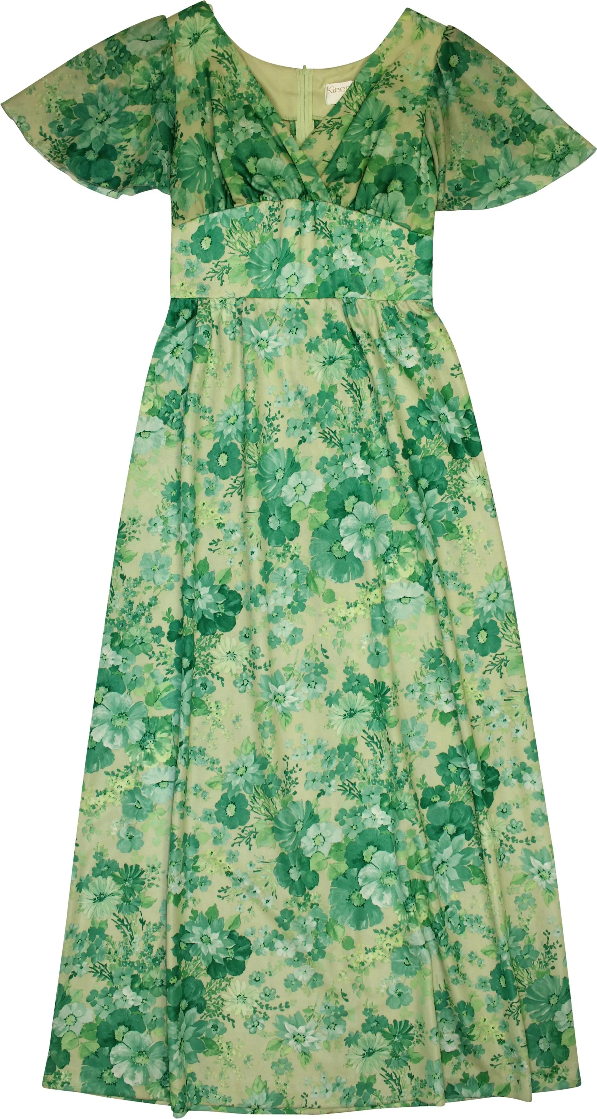 Kleemeier Hof - 70s Floral Dress- ThriftTale.com - Vintage and second handclothing
