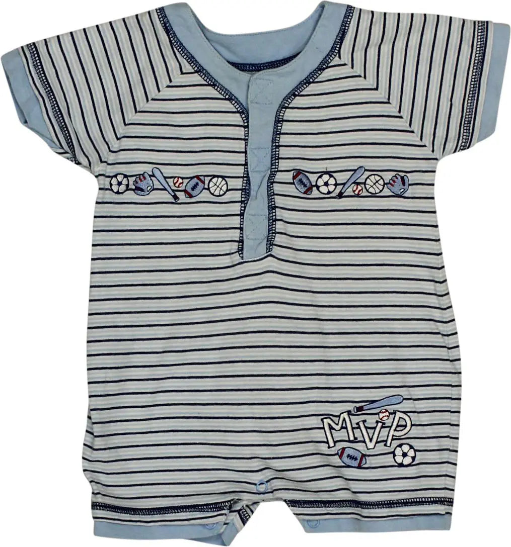 Koala Baby - Striped Romper- ThriftTale.com - Vintage and second handclothing