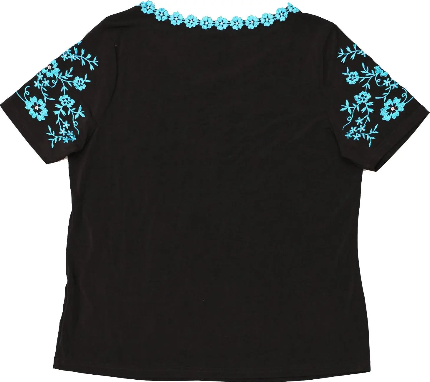 Komplimente - Embroidered Top- ThriftTale.com - Vintage and second handclothing