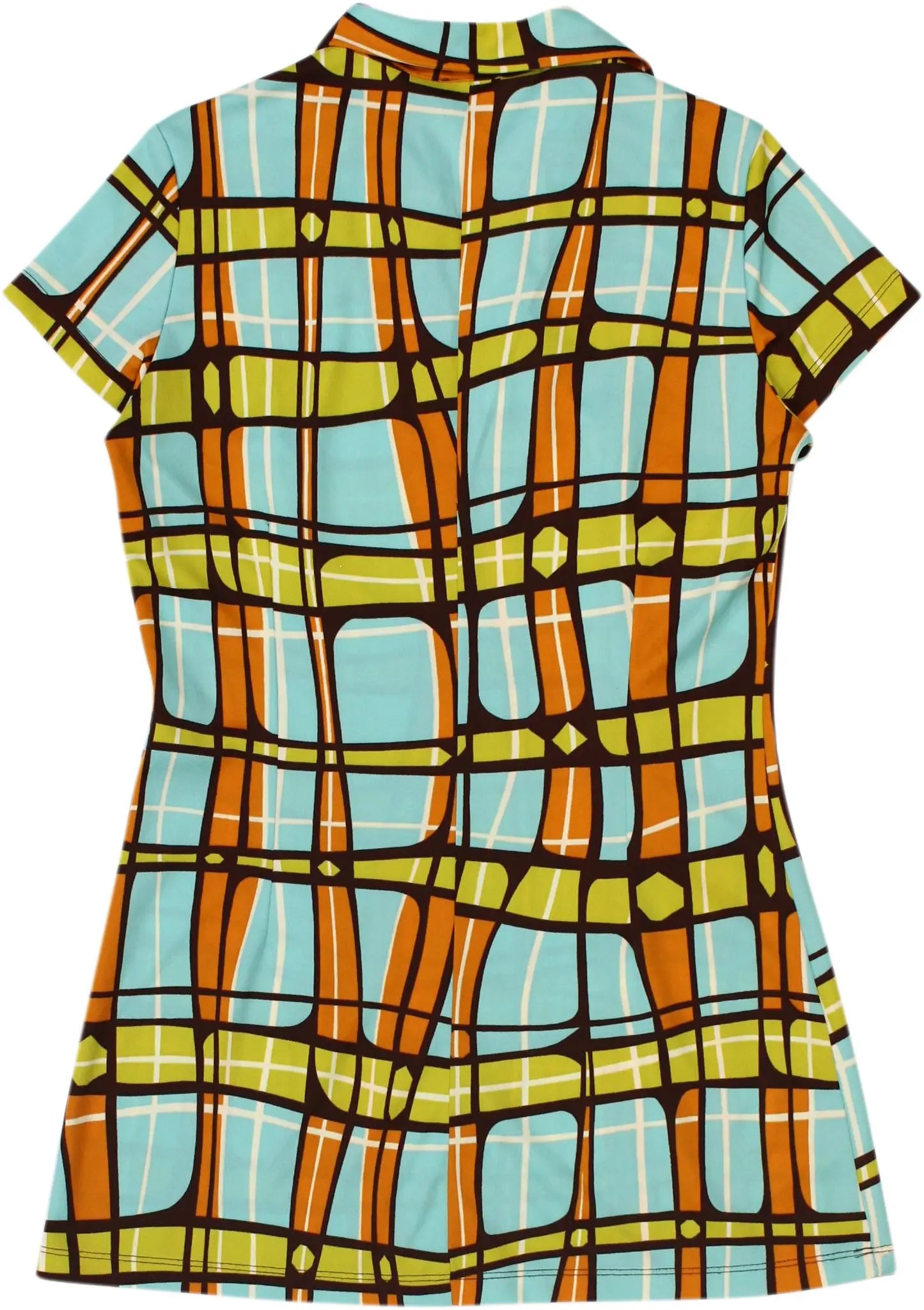 Kookai - Colourful Retro Dress- ThriftTale.com - Vintage and second handclothing
