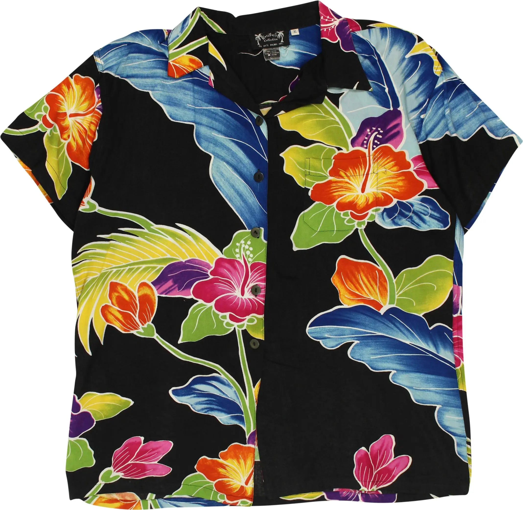 Kosi Bali - Floral Shirt- ThriftTale.com - Vintage and second handclothing